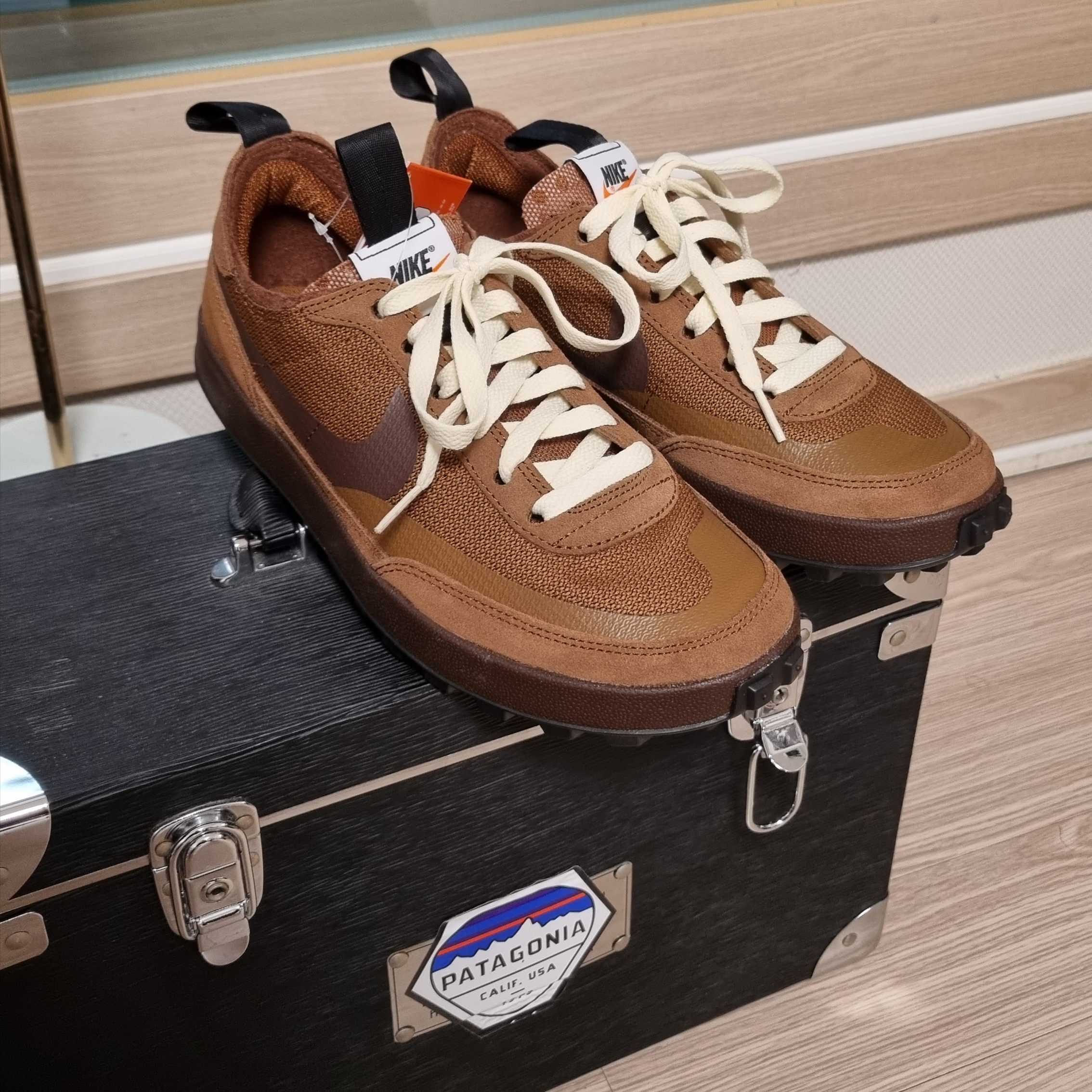 Nike x Tom Sachs General Purpose Shoe Brown 착용 스타일