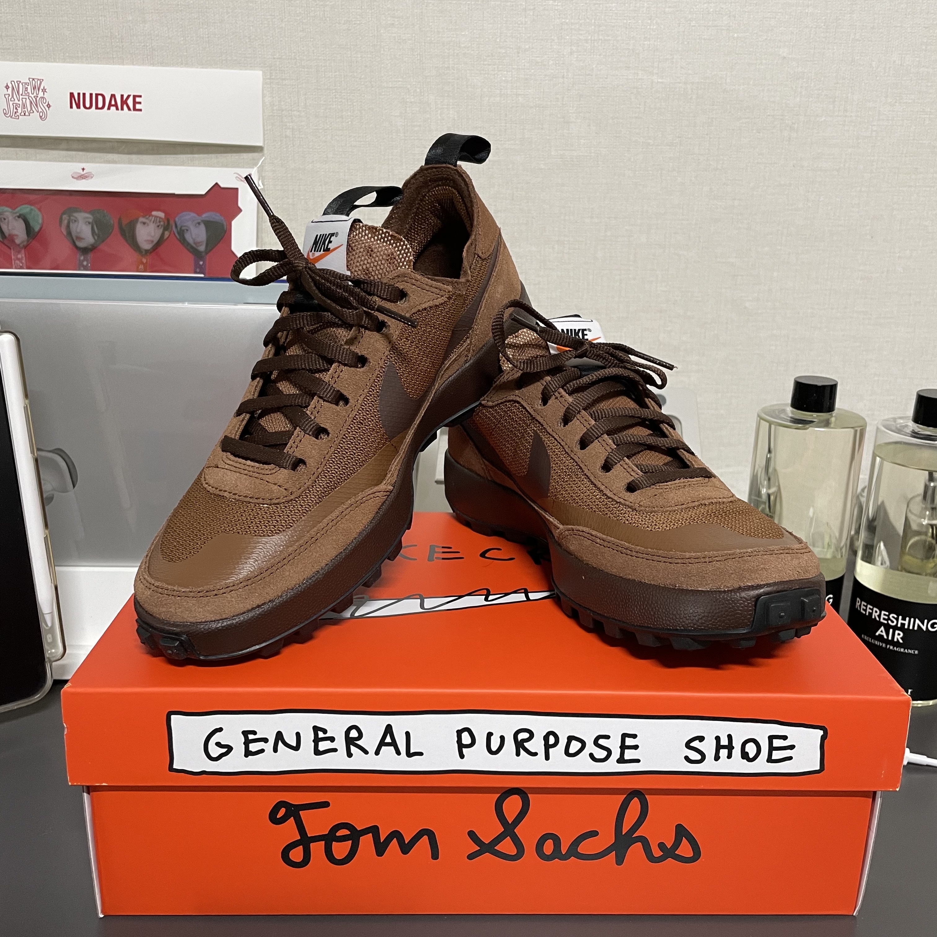 Nike x Tom Sachs General Purpose Shoe Brown 착용 스타일