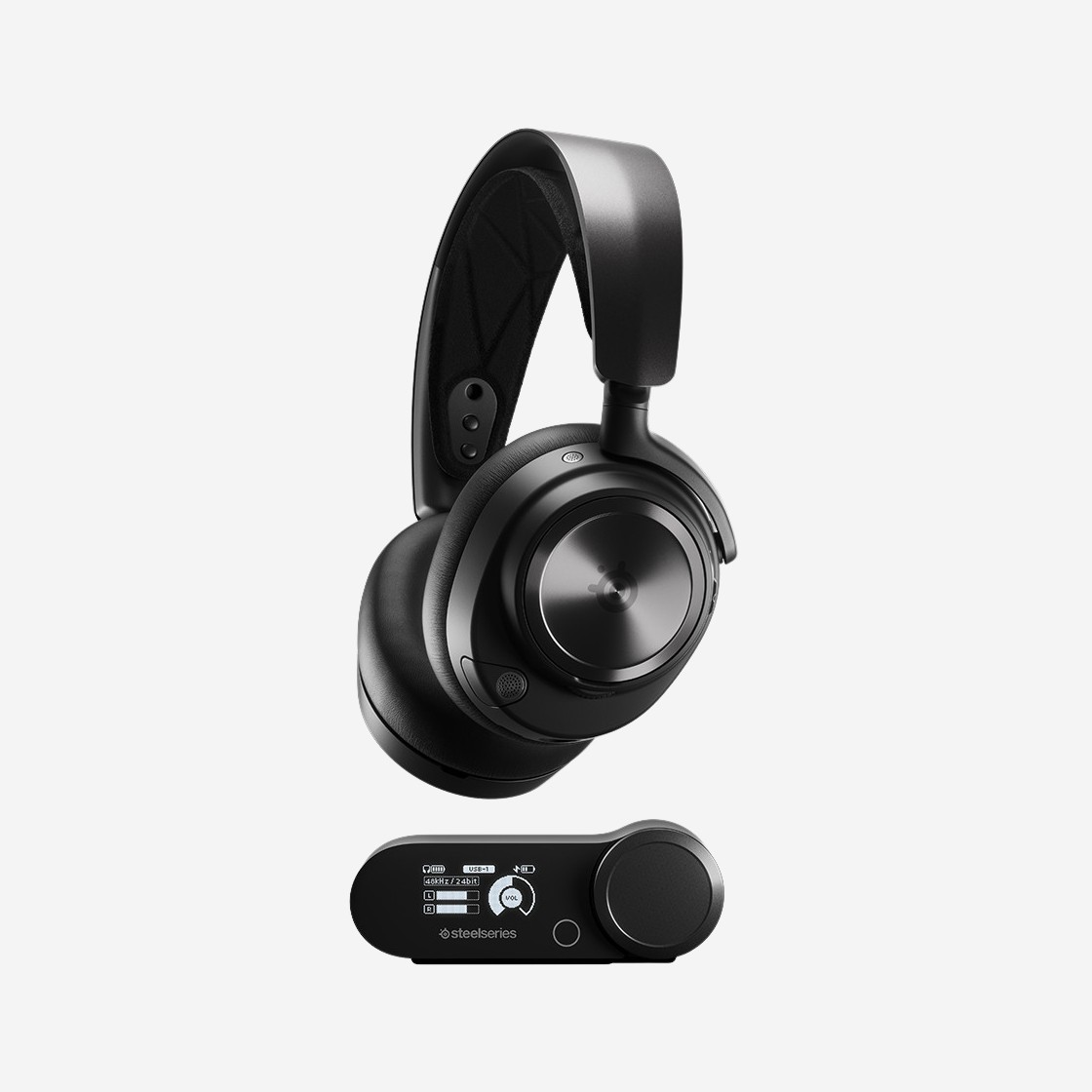 Steelseries Arctis Nova Pro Wireless Gaming Headset Black (Korean Ver.) 상세 이미지 1