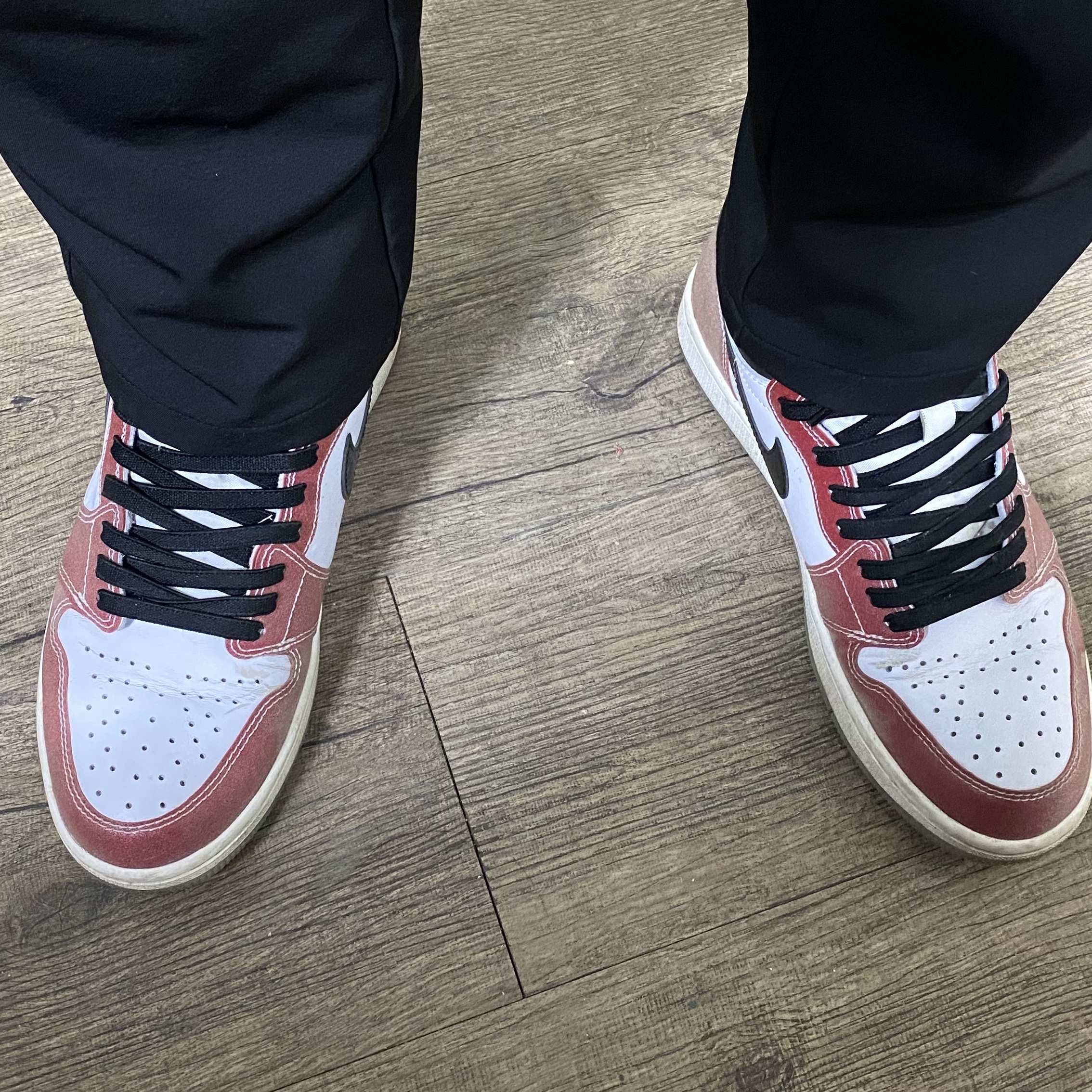 Jordan 1 x Trophy Room Retro High OG SP Chicago 착용 스타일 - 1