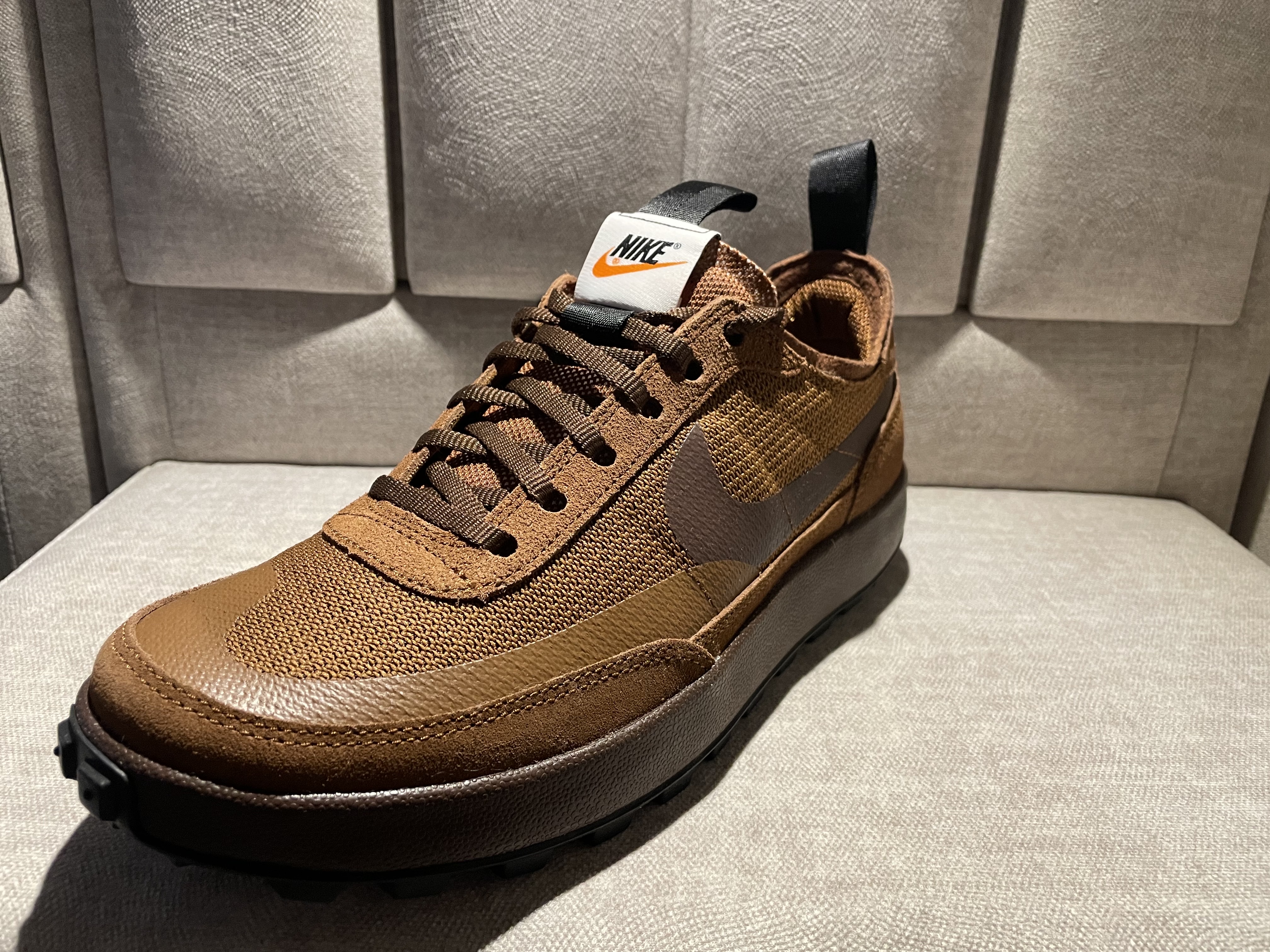 Nike x Tom Sachs General Purpose Shoe Brown 착용 스타일 - 4
