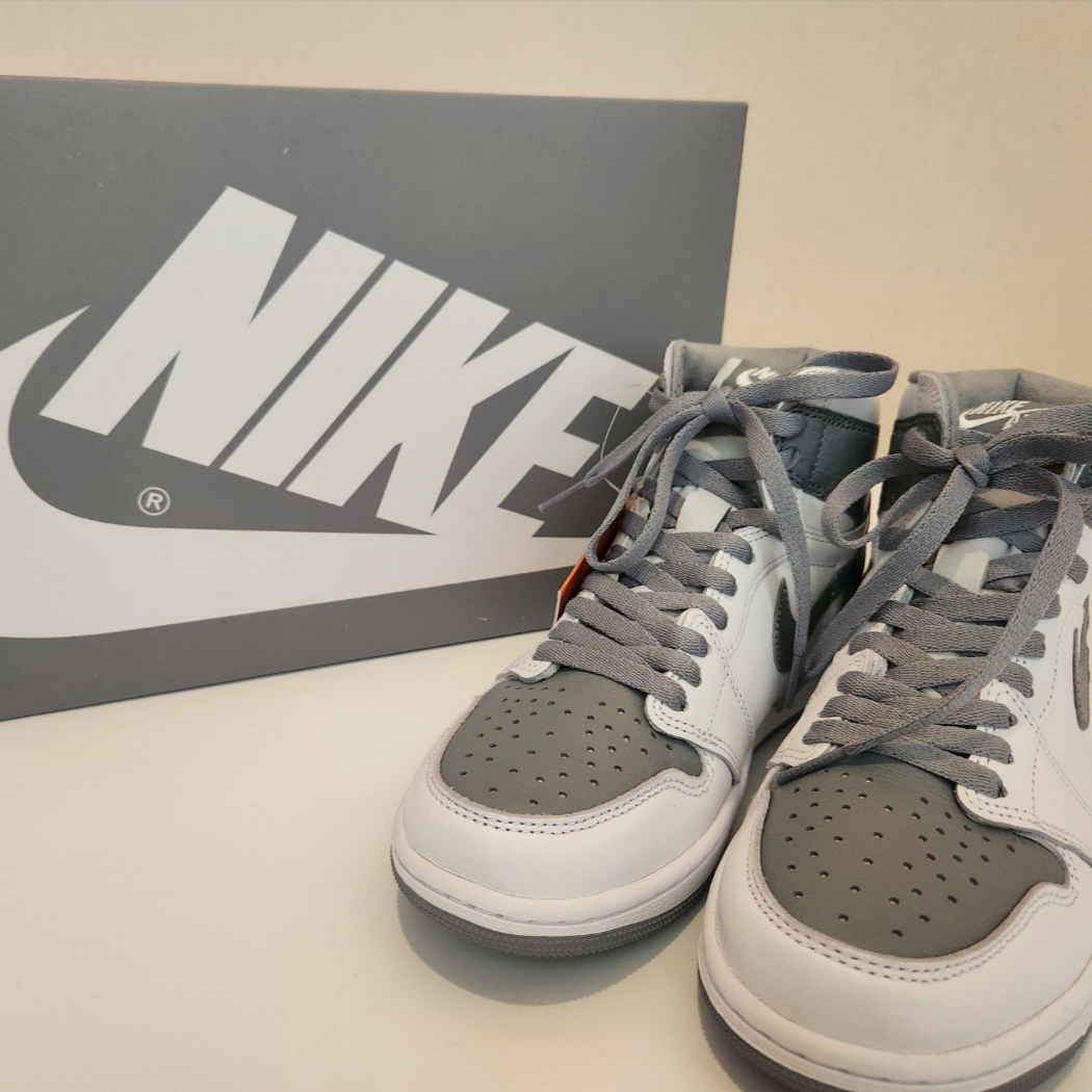 Jordan 1 Retro High OG Stealth 착용 스타일 - 1