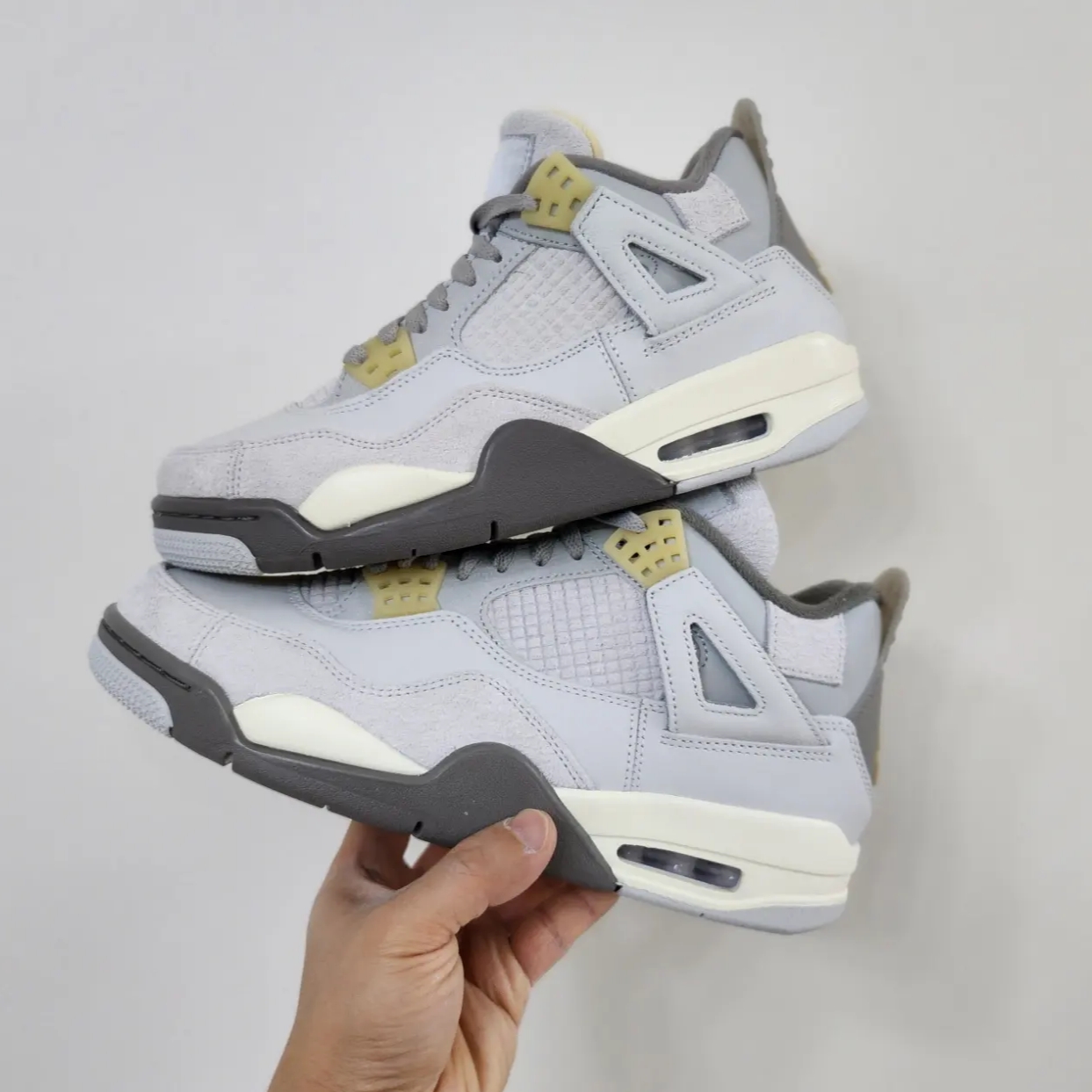 Jordan 4 Retro SE Craft, (GS) Jordan 4 Retro SE Craft 착용 스타일 - 4