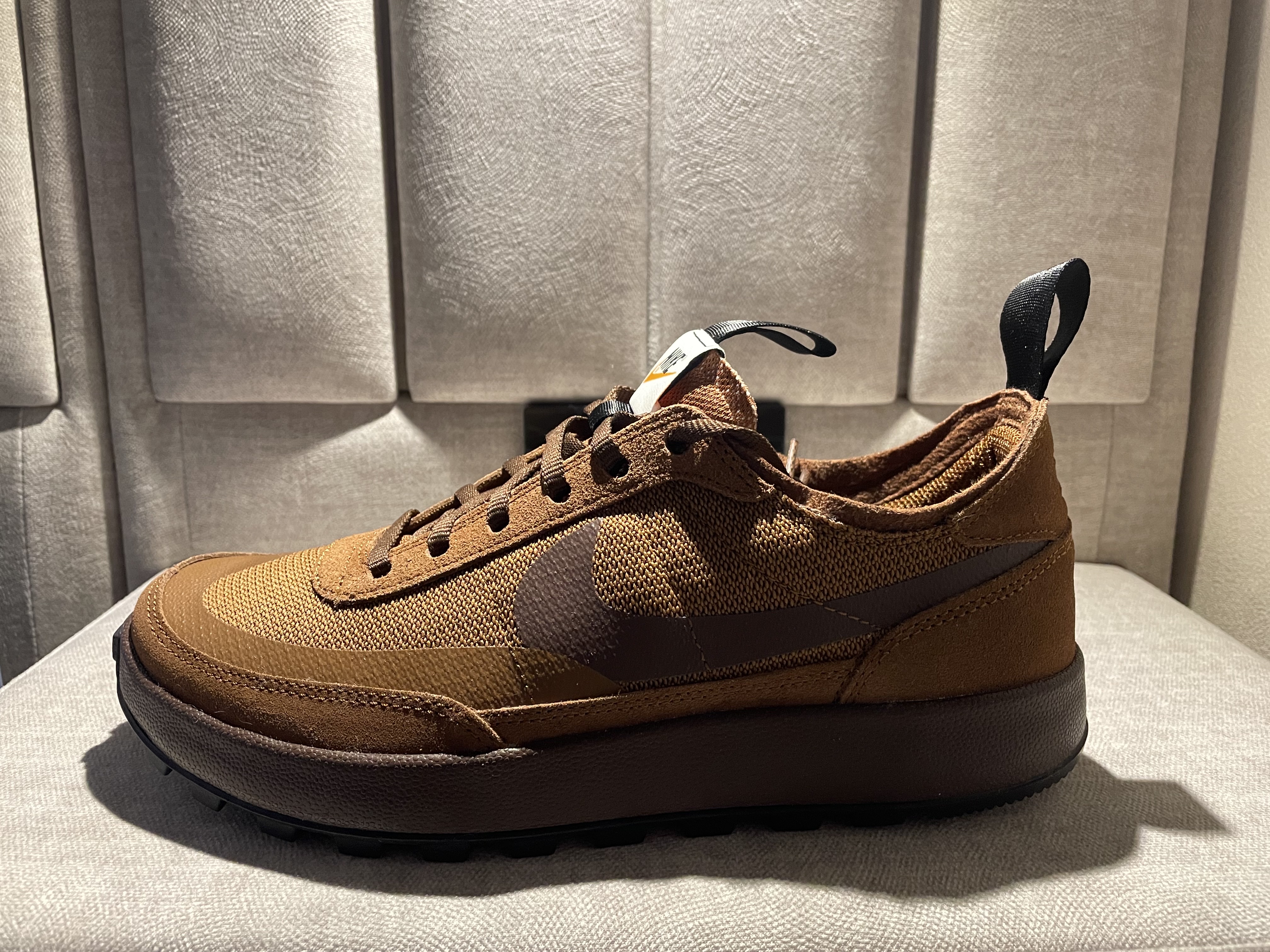 Nike x Tom Sachs General Purpose Shoe Brown 착용 스타일 - 1