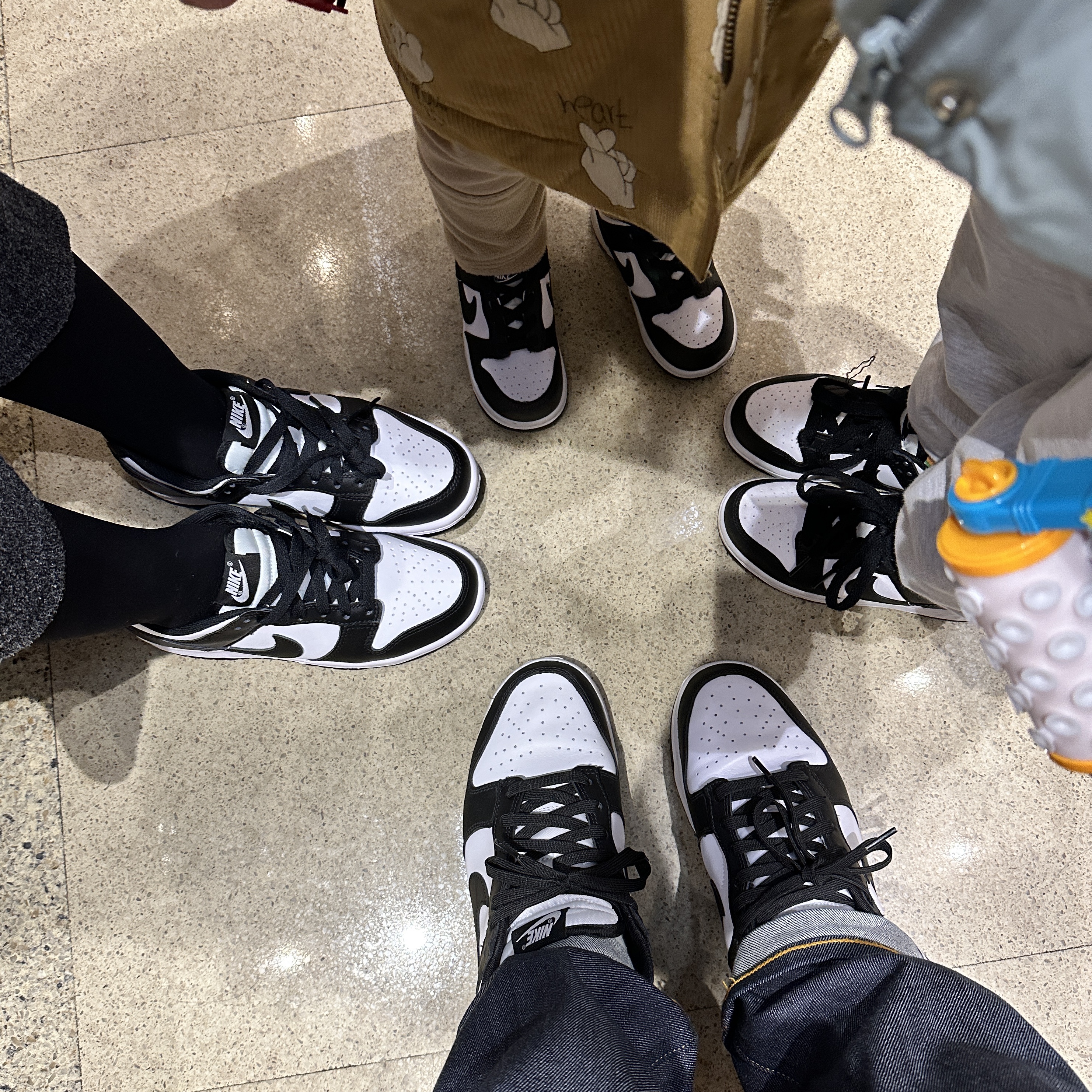 Nike Dunk Low Retro Black, (W) Nike Dunk Low Black 착용 스타일