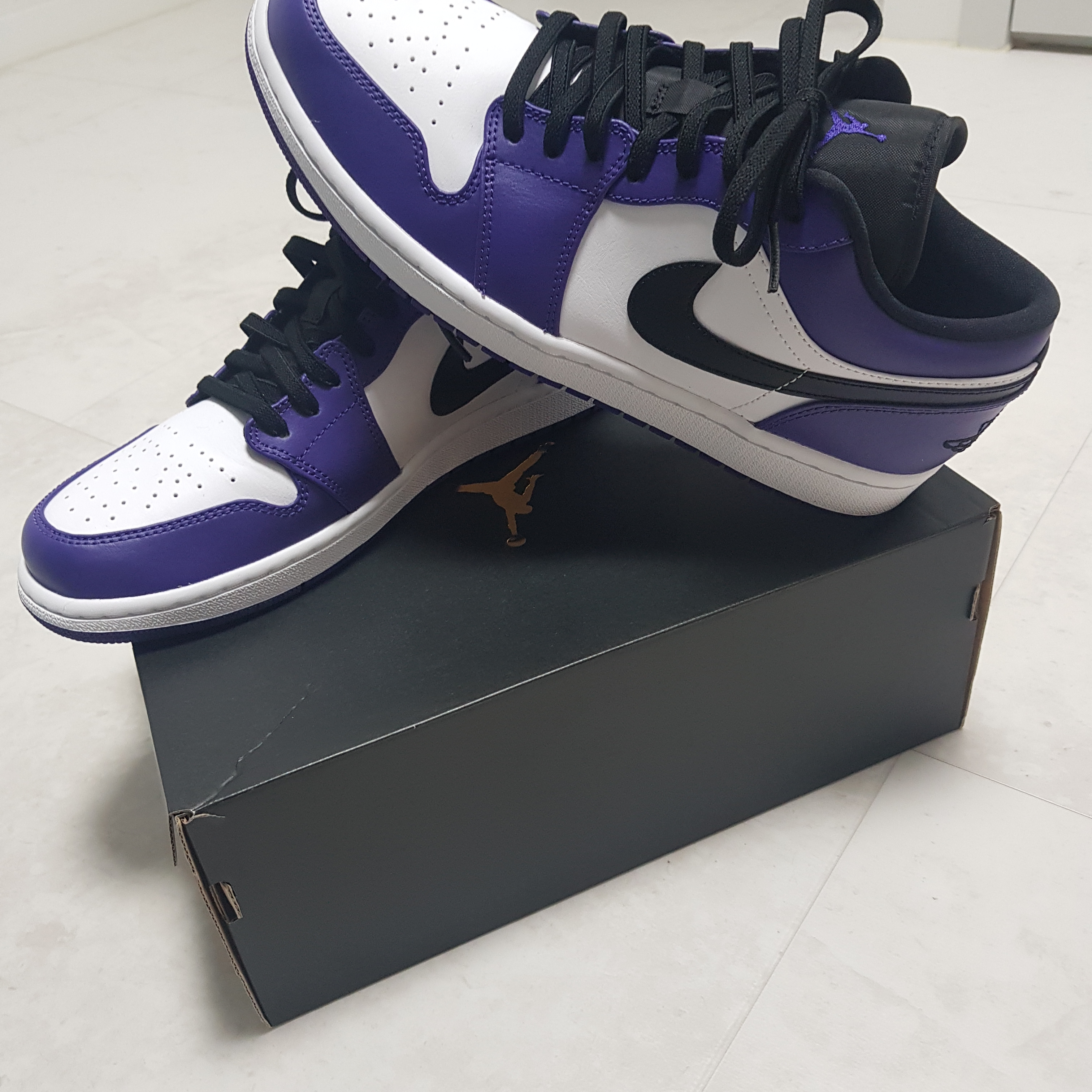 Jordan 1 Low Court Purple 2020 착용 스타일