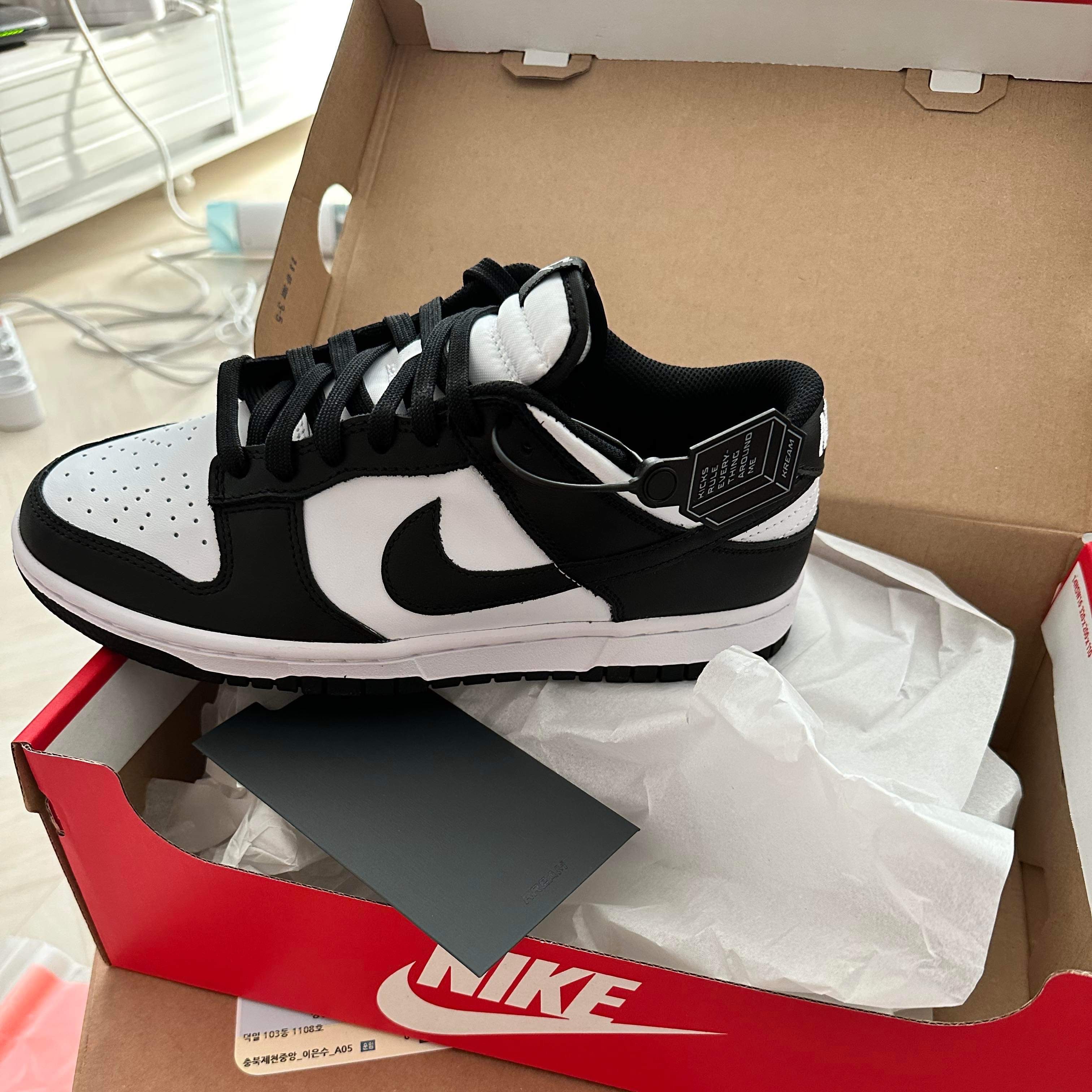 Nike Dunk Low Retro Black 착용 스타일