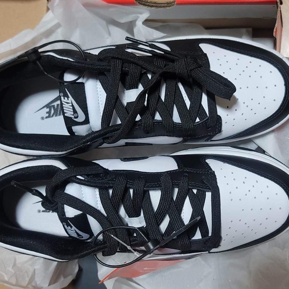 Nike Dunk Low Retro Black 착용 스타일
