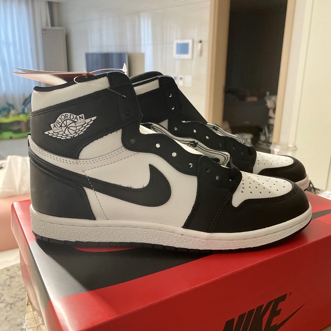 Jordan 1 High 85 Black White 착용 스타일