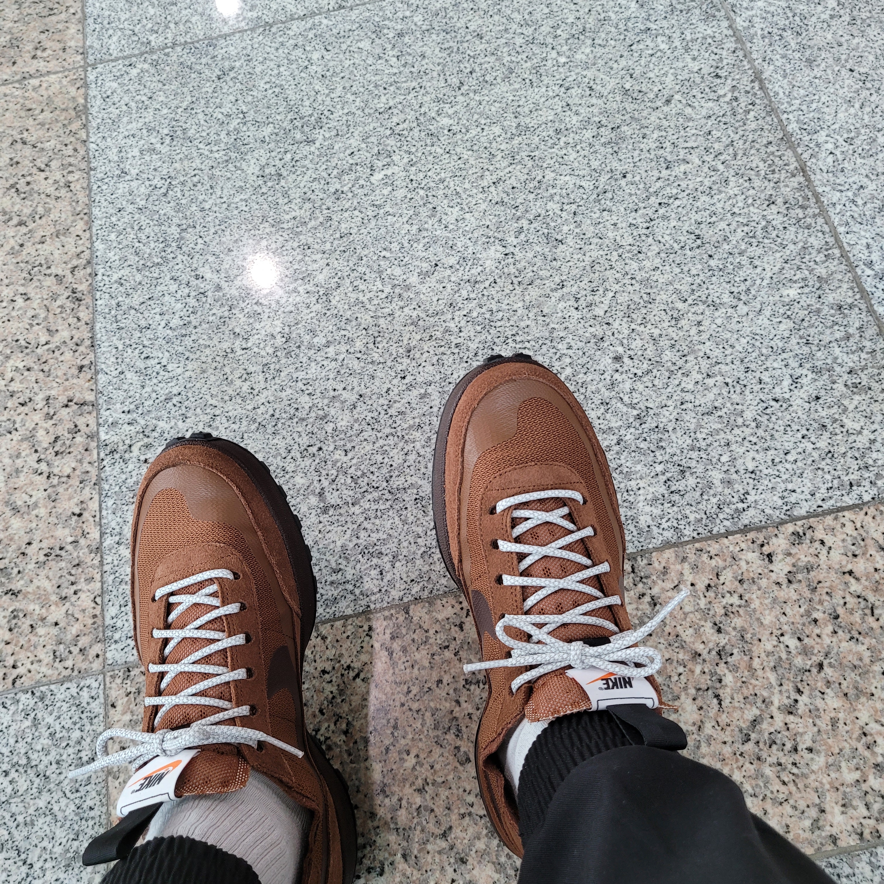 Nike x Tom Sachs General Purpose Shoe Brown 착용 스타일 - 2