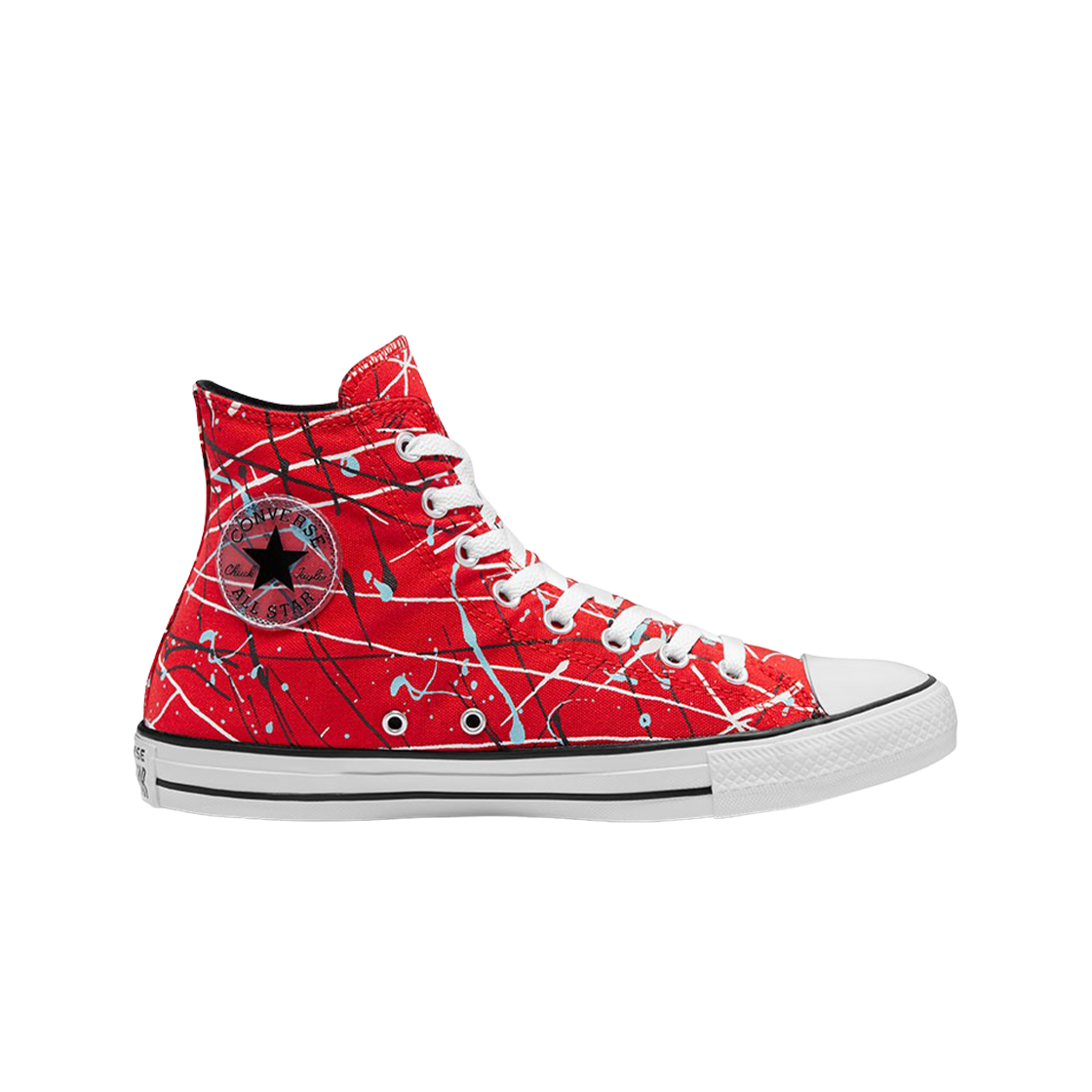 컨버스 척 70 하이 페인트 스플래터 유니버시티 레드(Converse Chuck 70 High Paint Splatter University Red) - 1