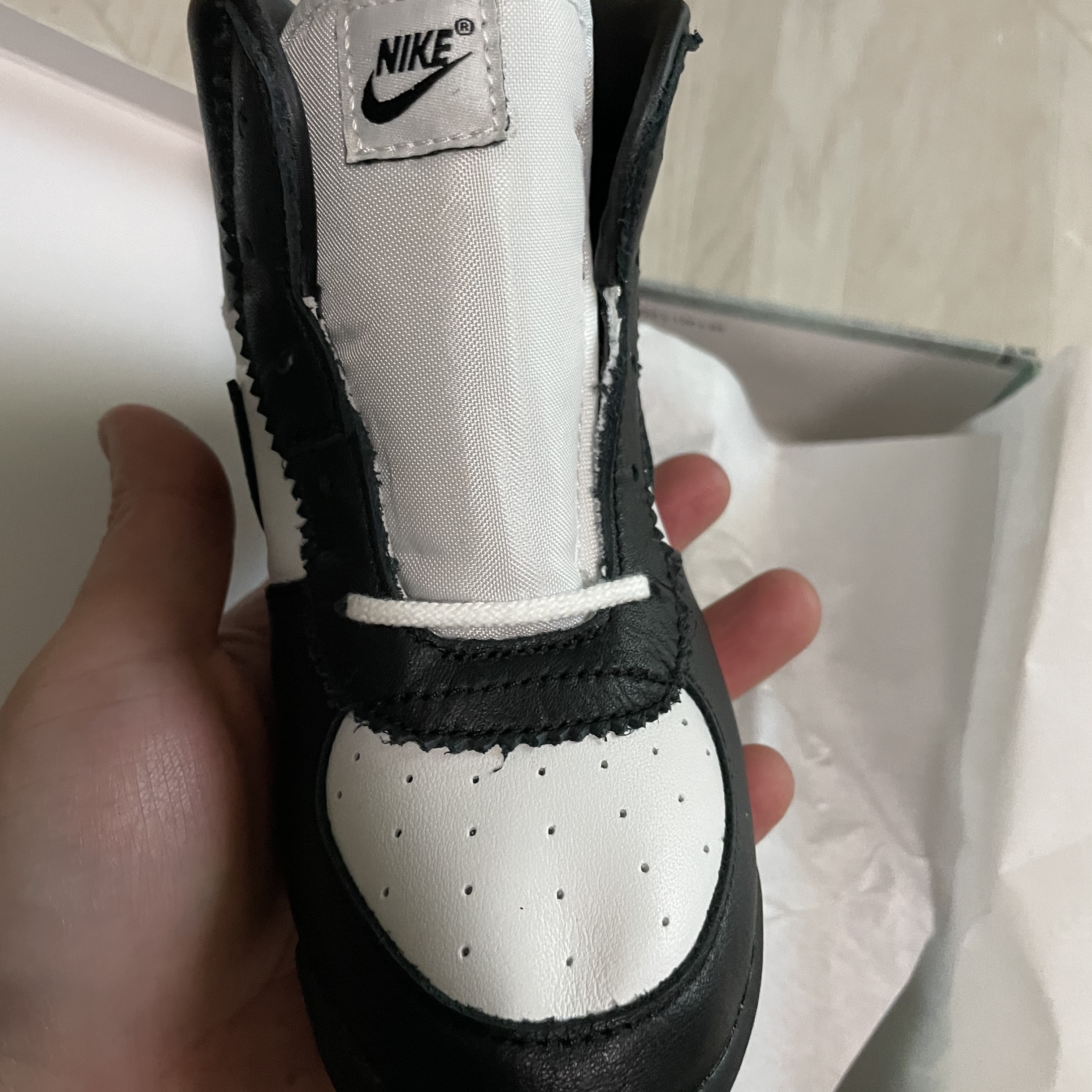 (TD) Jordan 1 High 85 Black White 착용 스타일 - 4