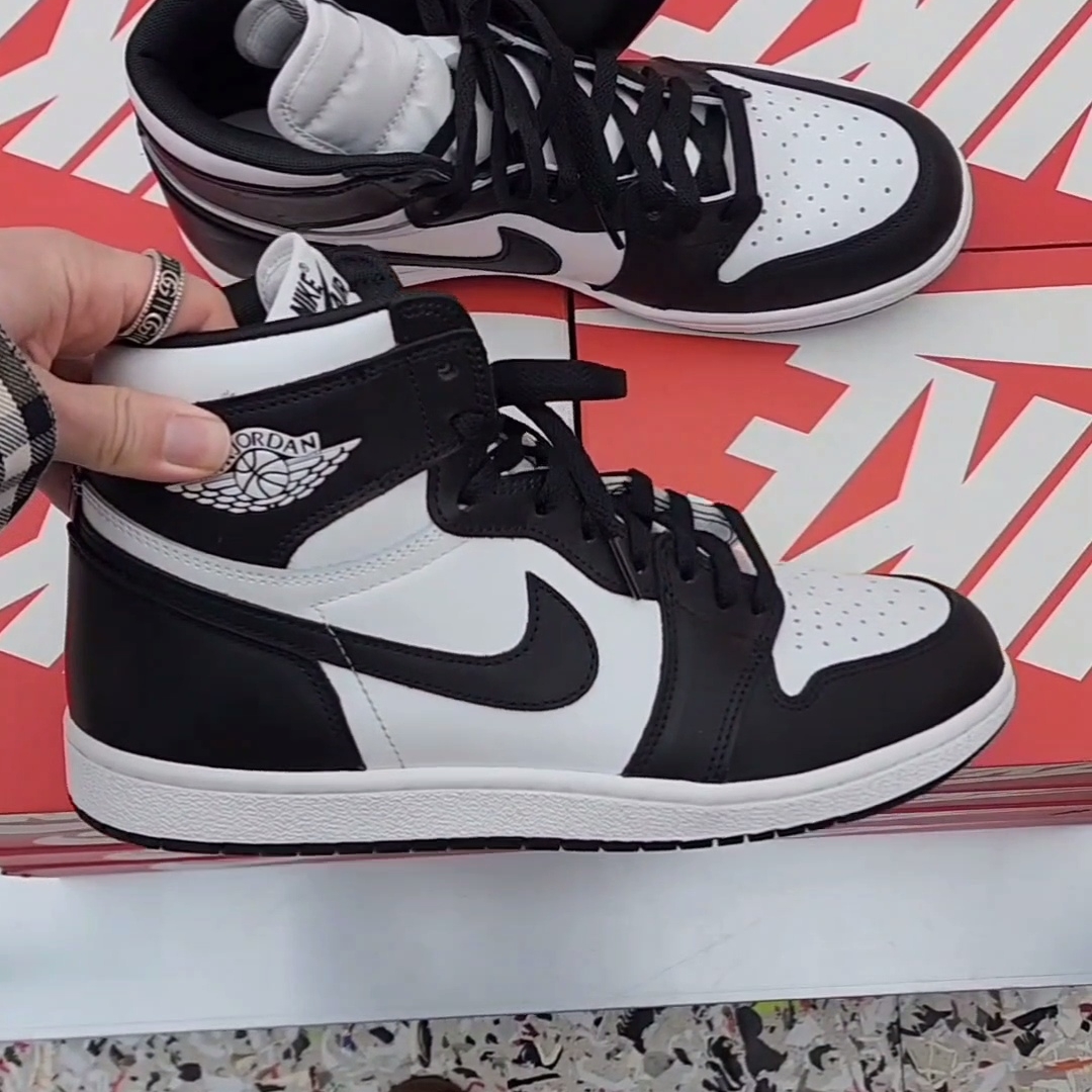 Jordan 1 High 85 Black White 착용 스타일 - 2