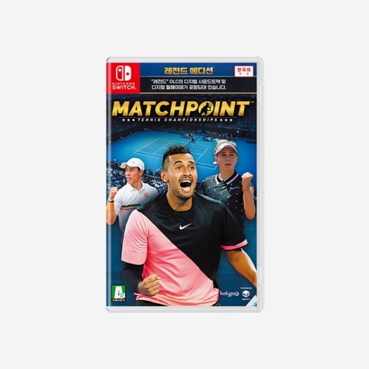 닌텐도 스위치 매치포인트 테니스 챔피언쉽 레전드 에디션 (국내 정식 발매 제품)