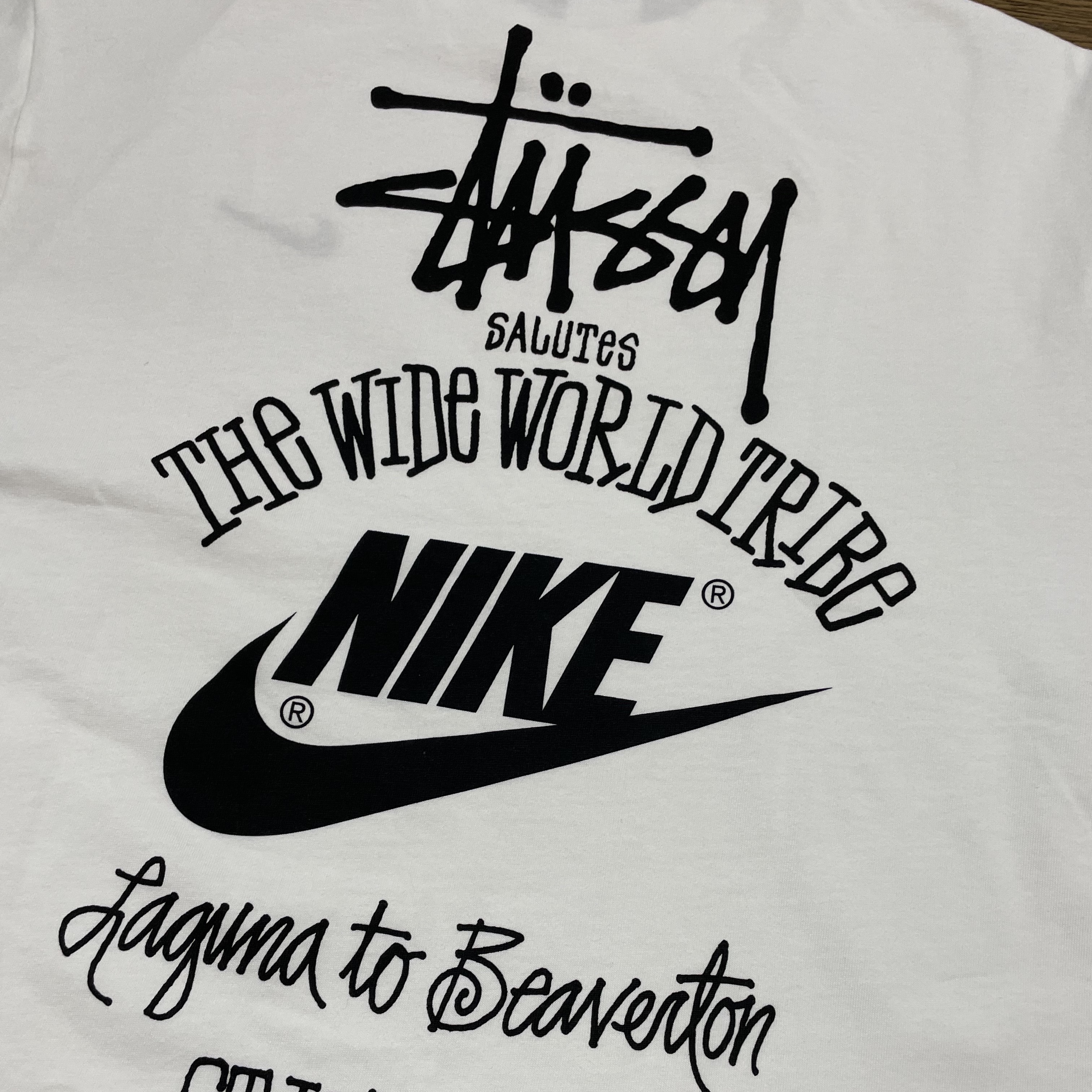 Nike x Stussy T-Shirt White (DV1774-100) 착용 스타일