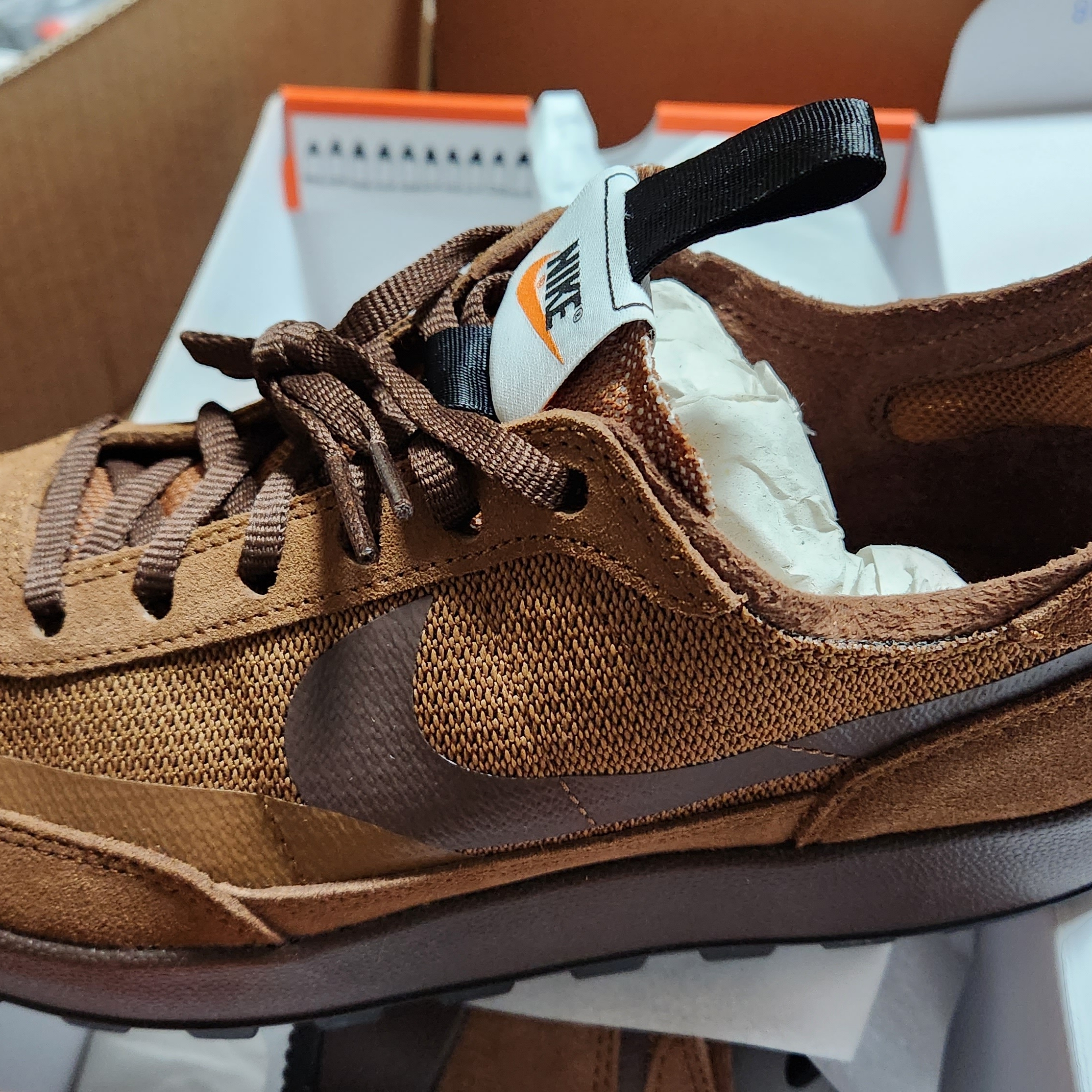 Nike x Tom Sachs General Purpose Shoe Brown 착용 스타일