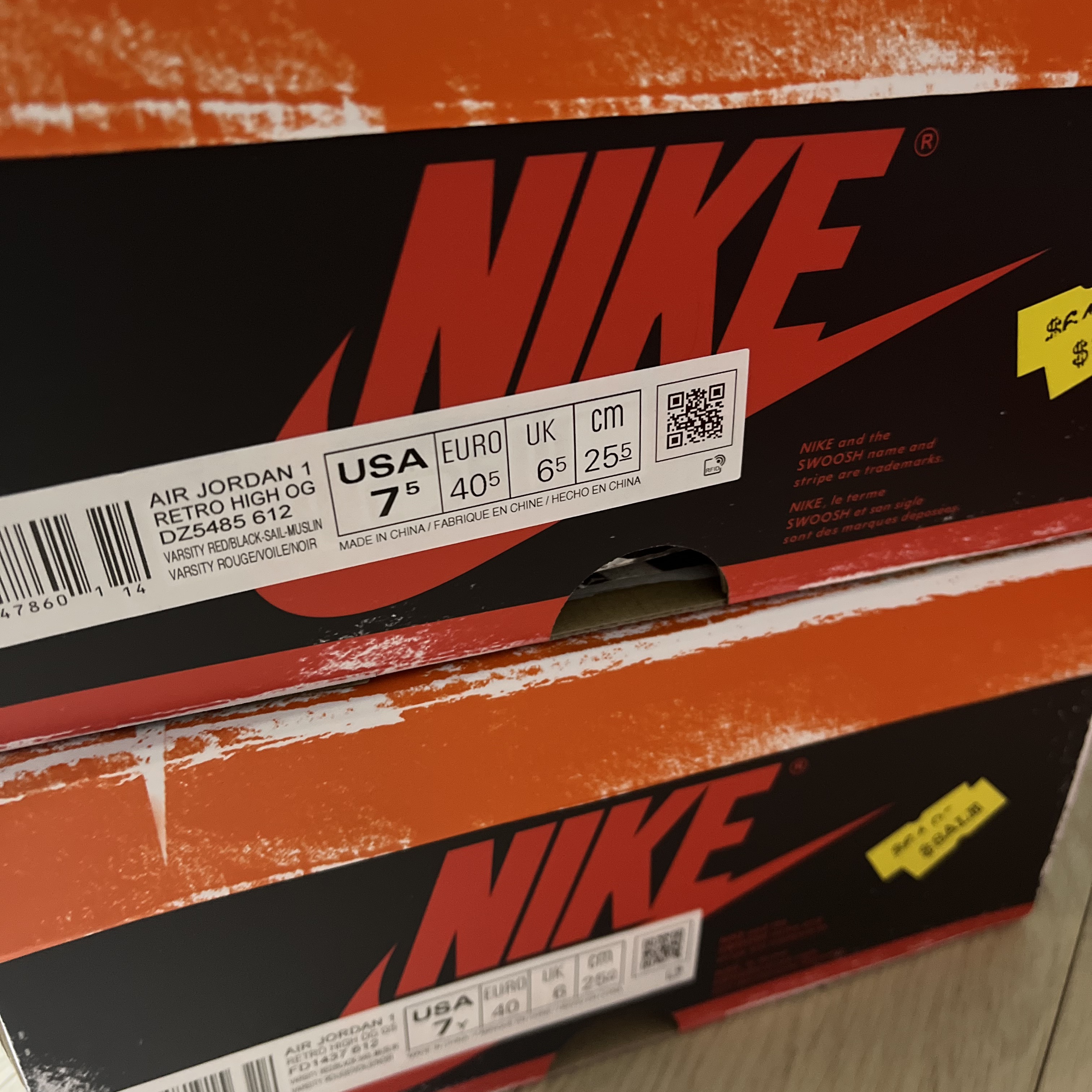 Jordan 1 Retro High OG Chicago 2022 착용 스타일 - 1