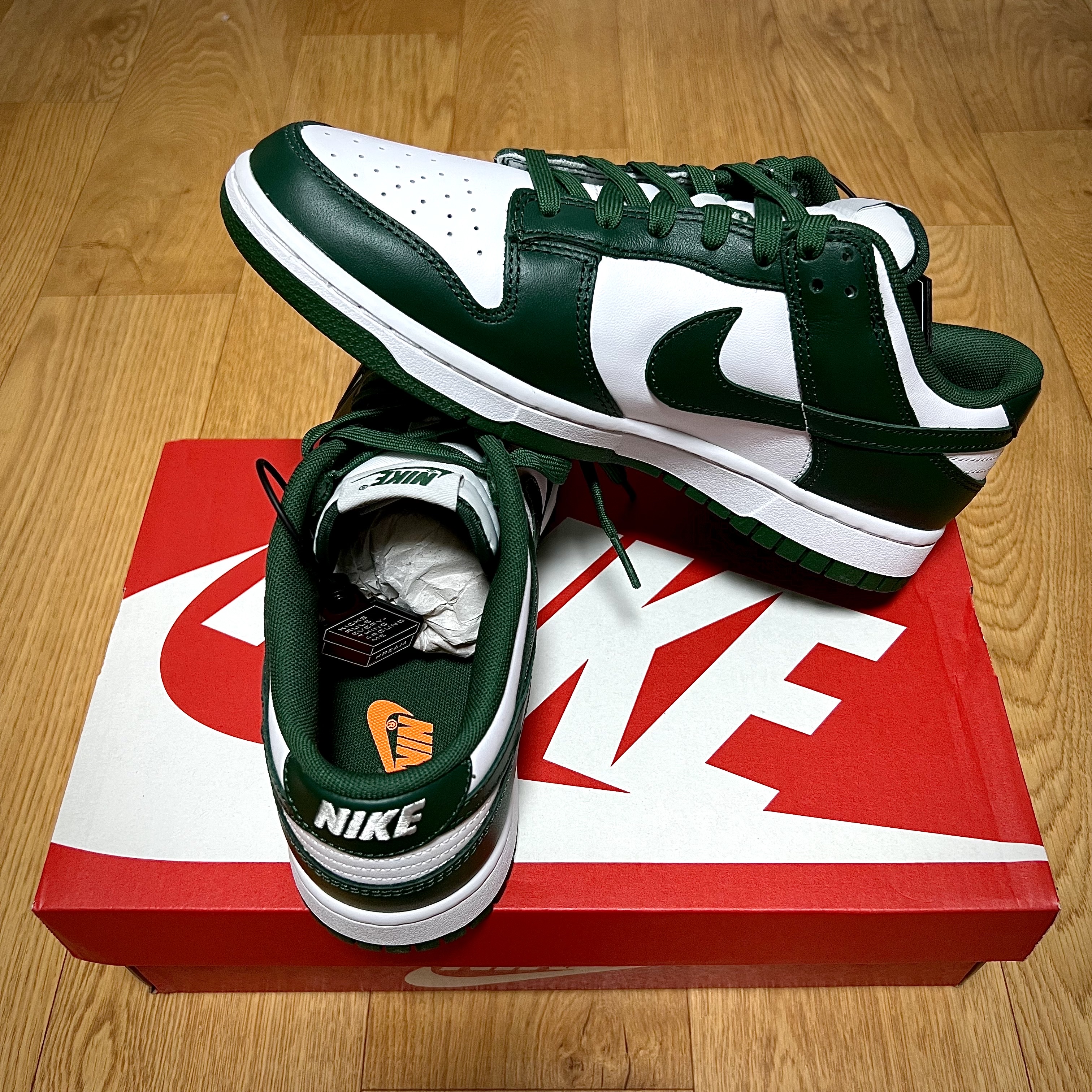 Nike Dunk Low Retro Varsity Green 착용 스타일 - 5