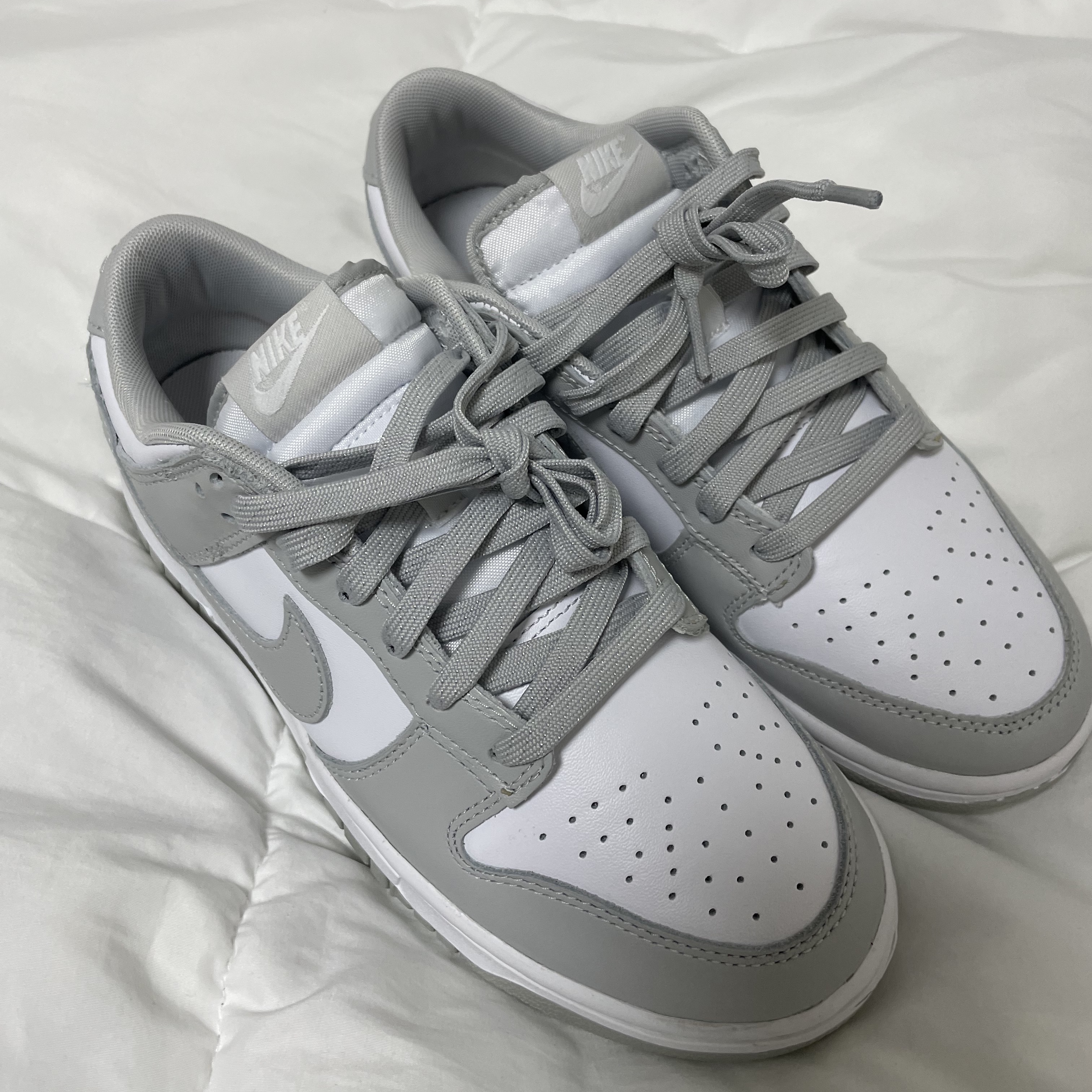 Nike Dunk Low Retro Grey Fog 착용 스타일