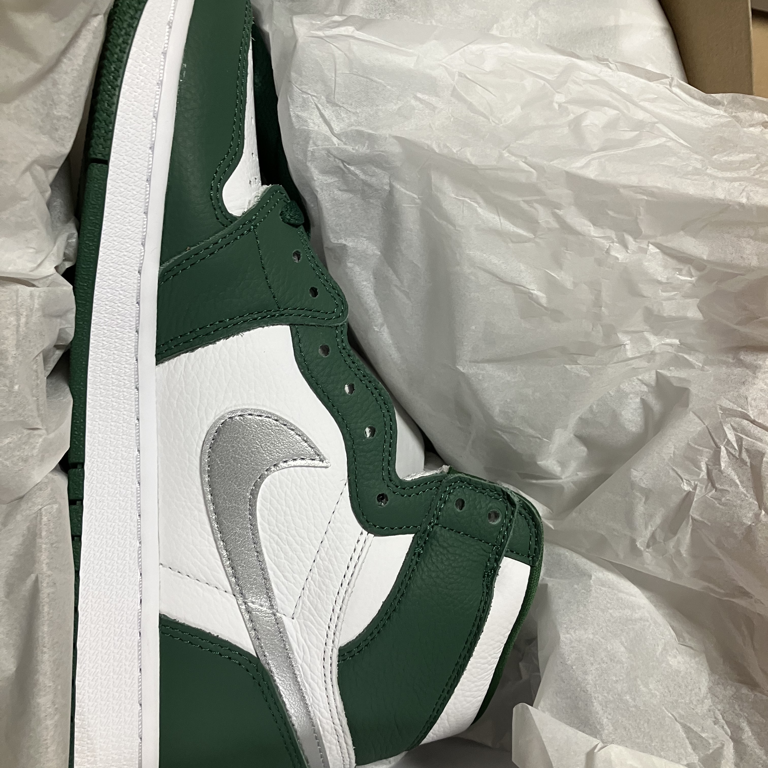 Jordan 1 Retro High OG Gorge Green 착용 스타일