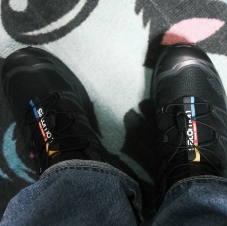 Salomon XT-6 ADV Black 착용 스타일