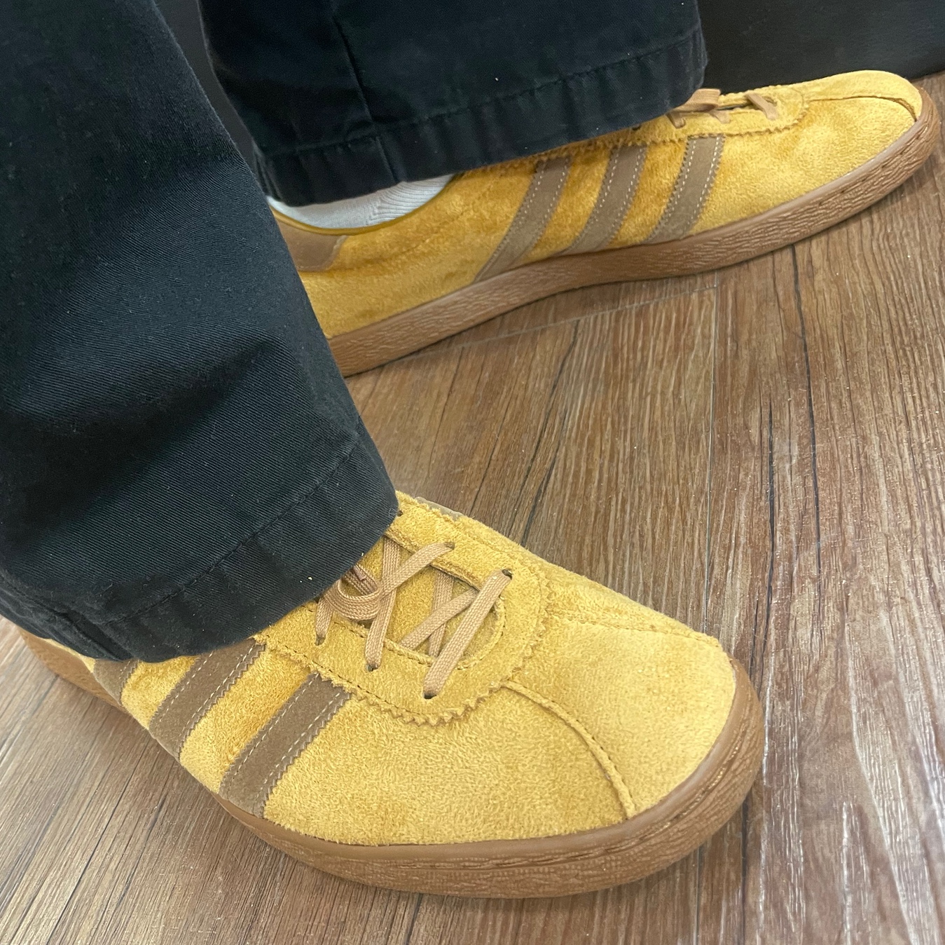Adidas Tobacco Gruen Mesa Brown Desert 착용 스타일