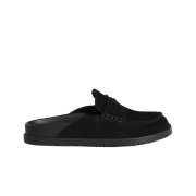 Hermes Go Mule Suede Calfskin & Noir