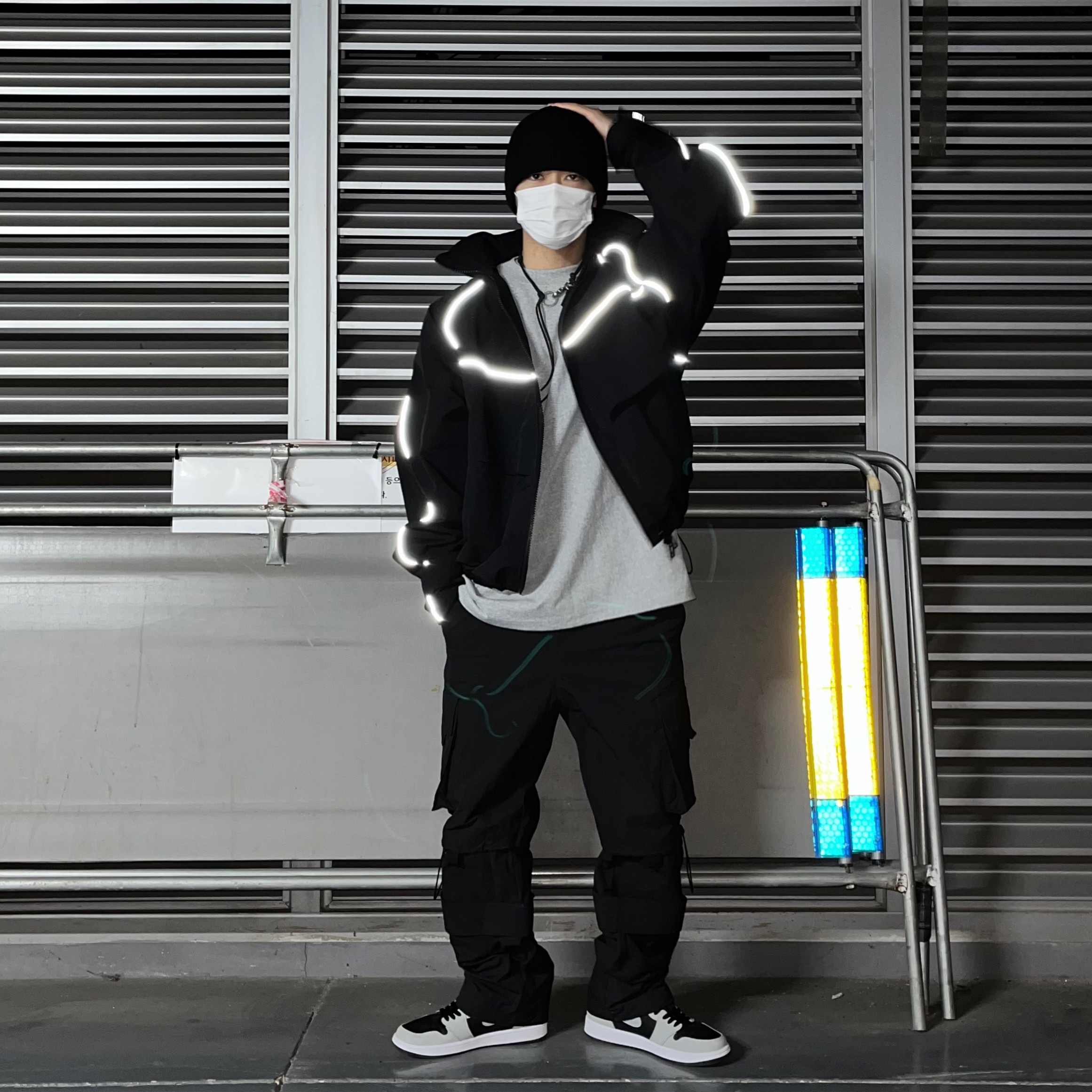 Our Legacy Ladon Leather Keychain Black, Jordan 1 Retro High OG Shadow 2.0 착용 스타일