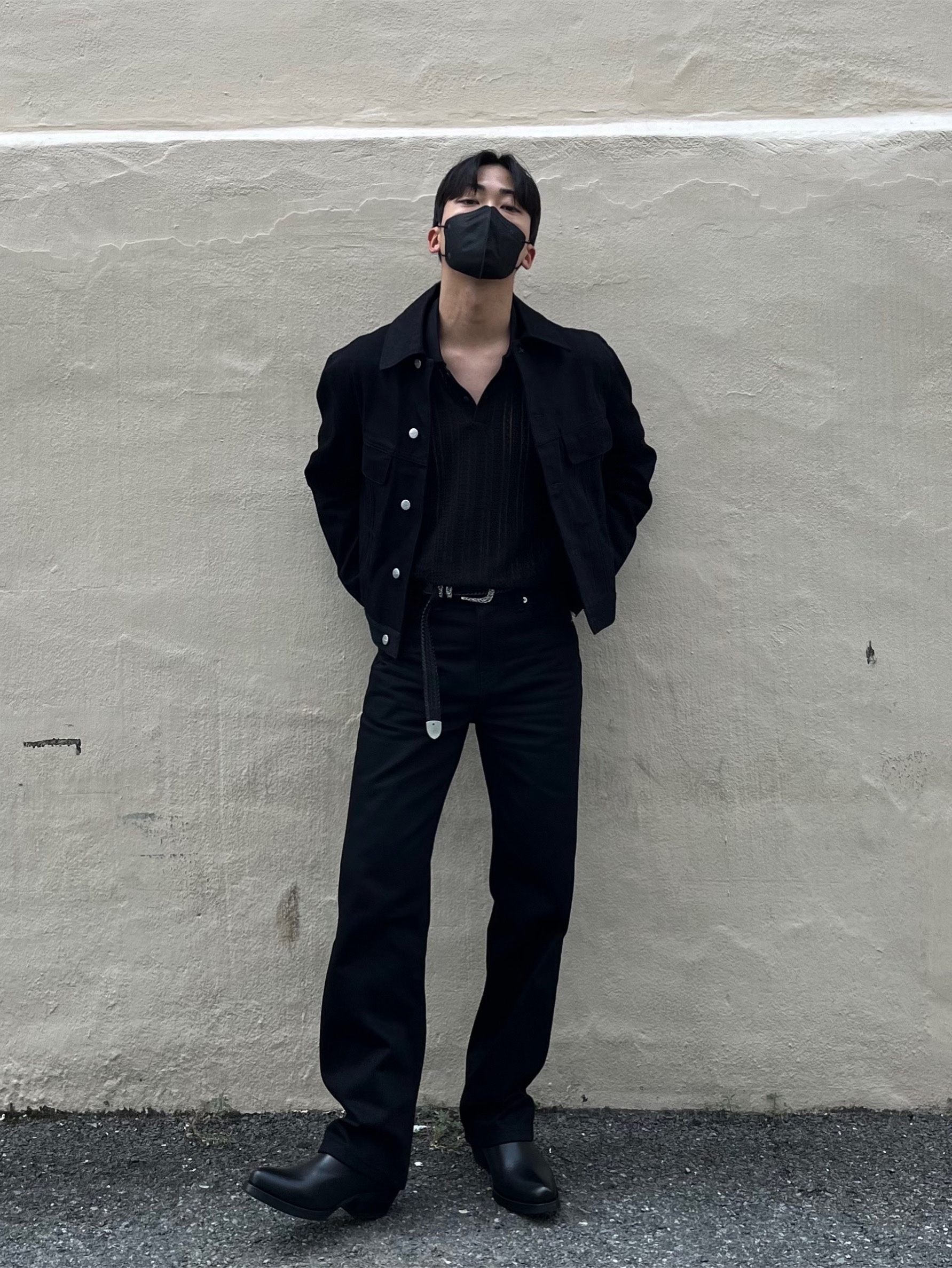Our Legacy Cuban Boot Black 착용 스타일