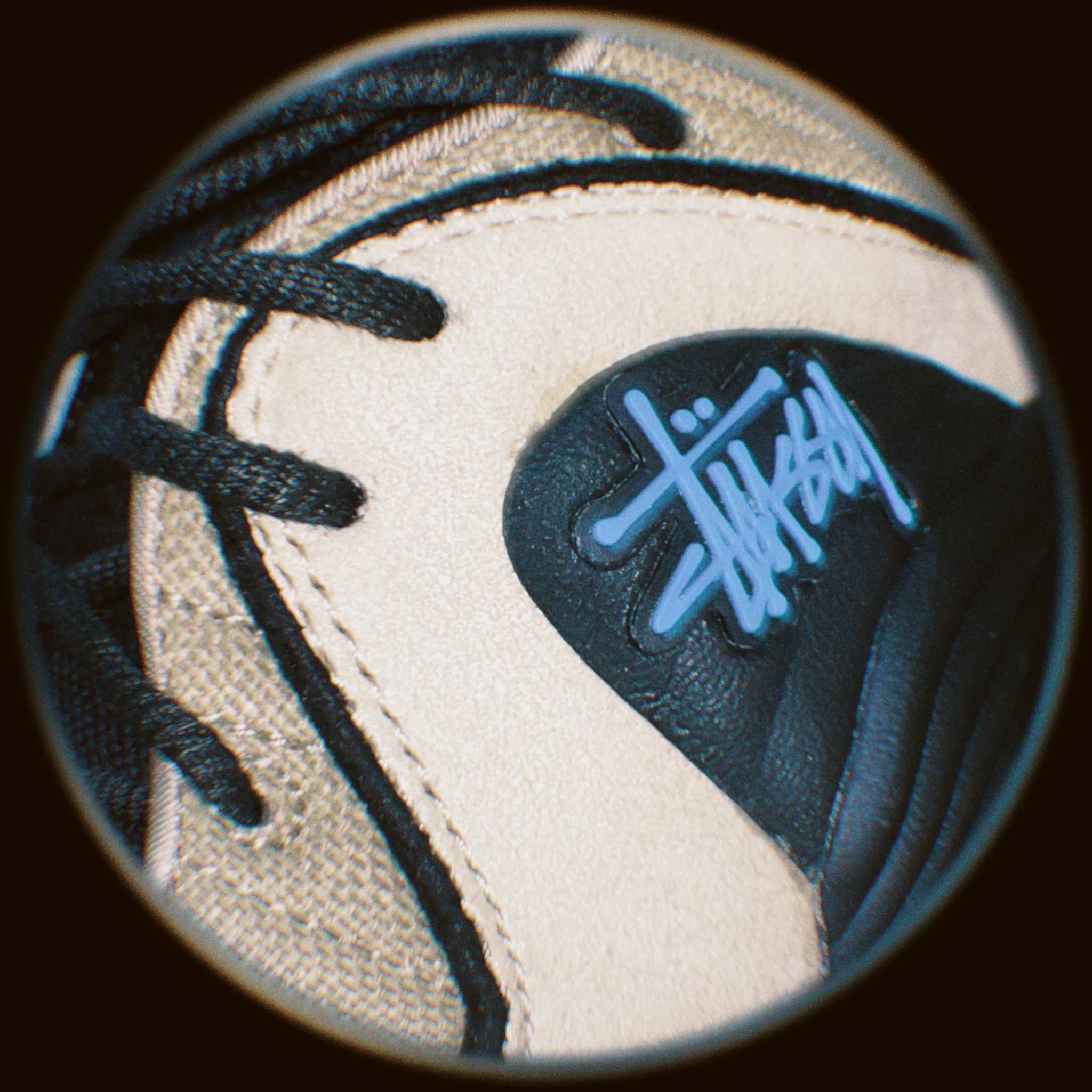 Nike x Stussy Air Penny II Rattan and Limestone 착용 스타일 - 3