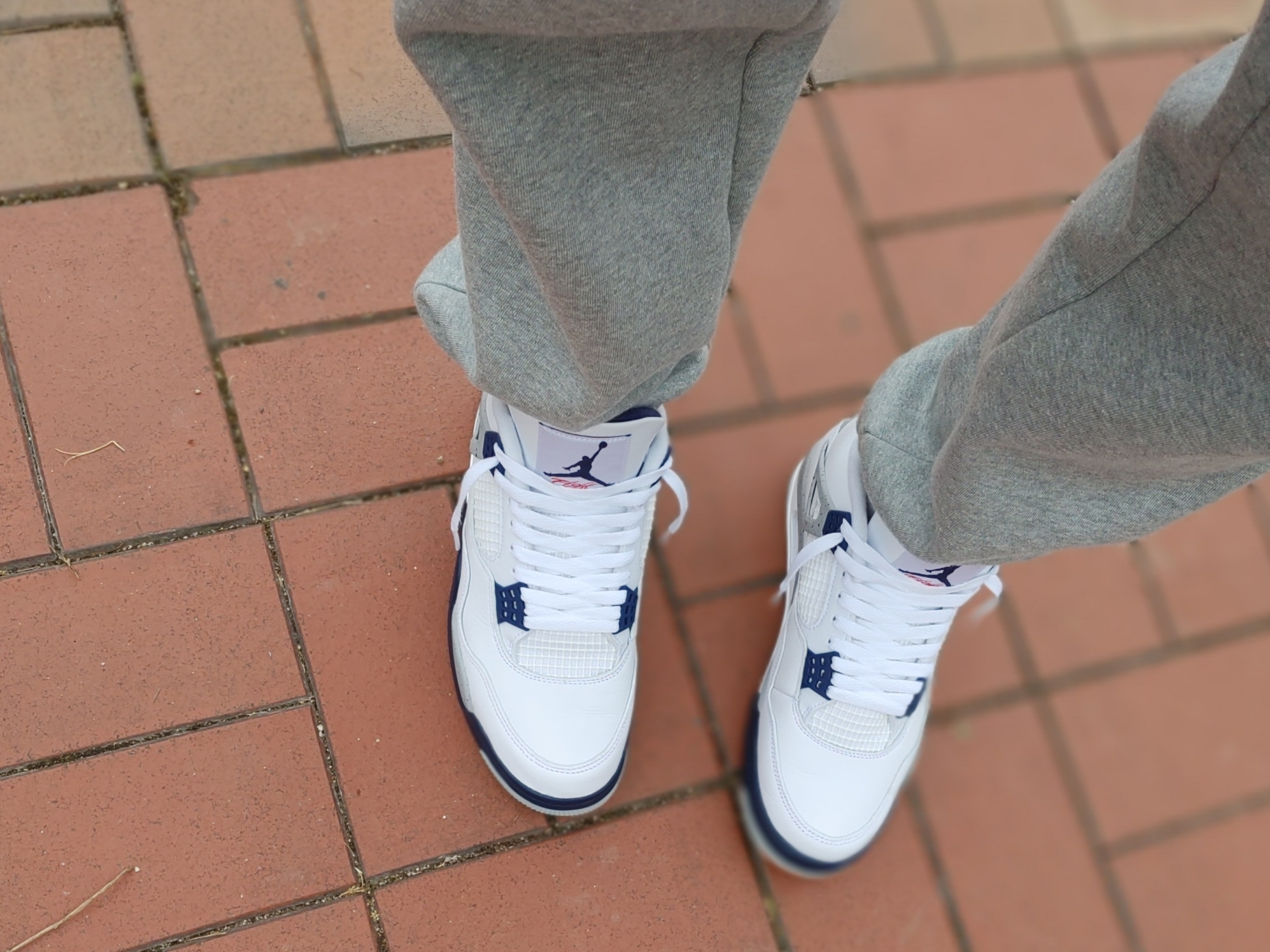 Jordan 4 Retro Midnight Navy 착용 스타일