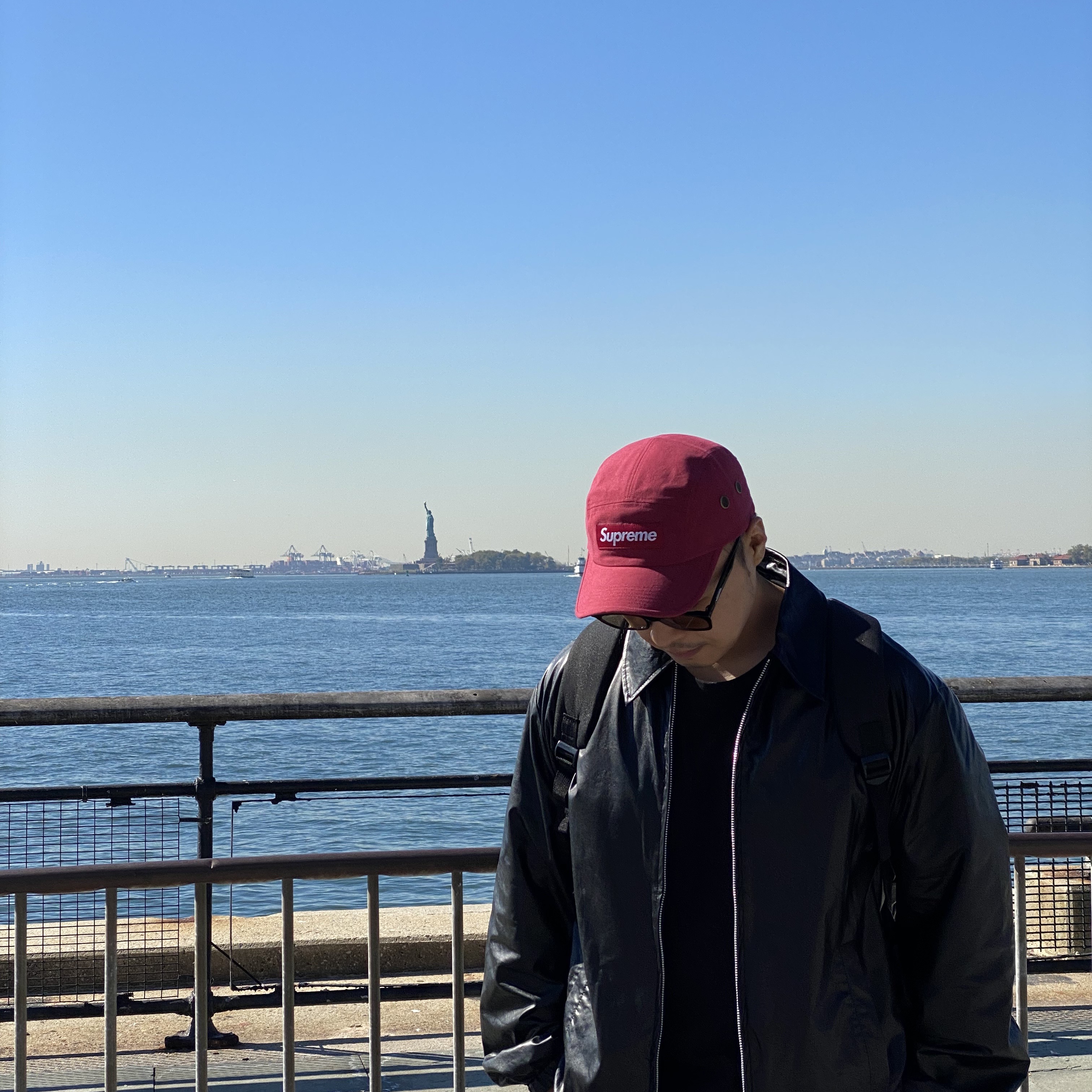 Supreme Military Camp Cap Red - 21FW 착용 스타일