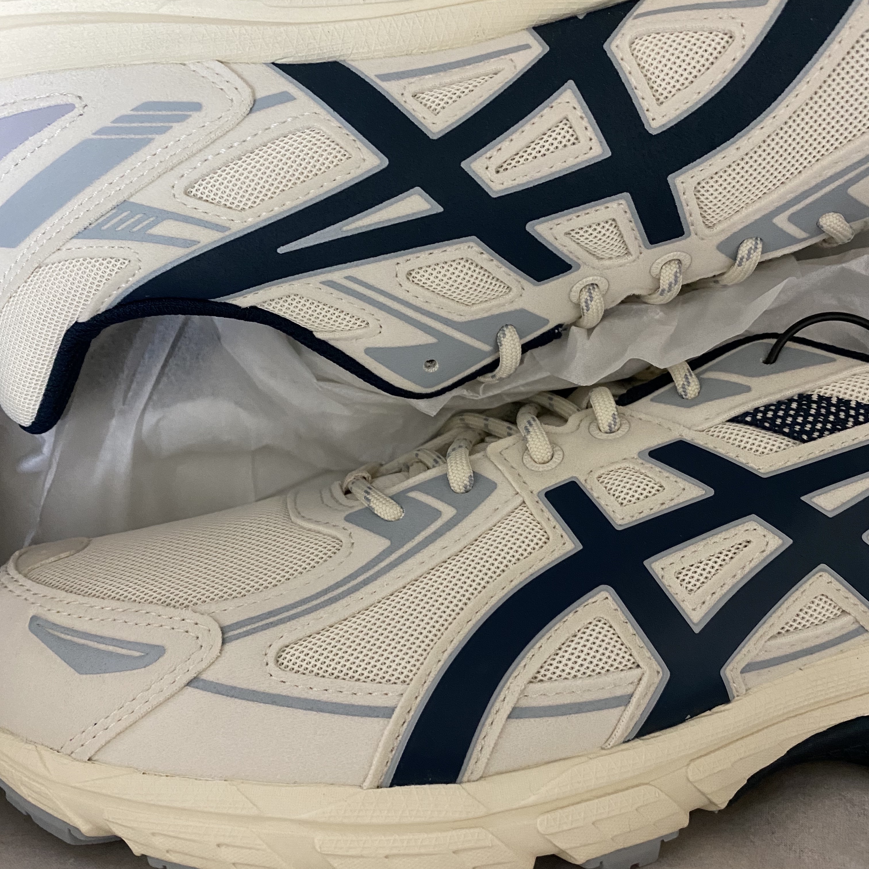 Asics Gel-Venture 6 SPS Birch French Blue 착용 스타일 - 1