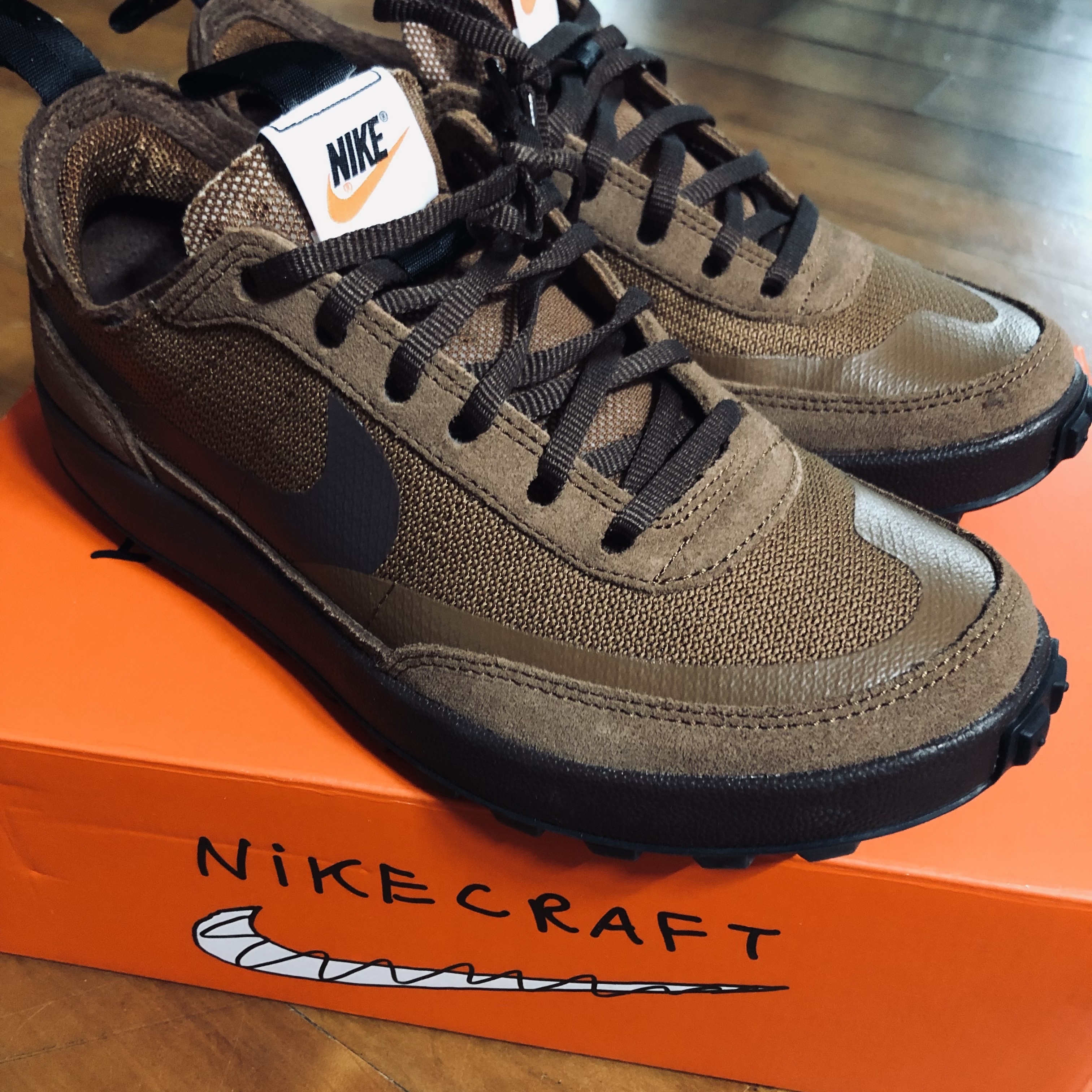 Nike x Tom Sachs General Purpose Shoe Brown 착용 스타일