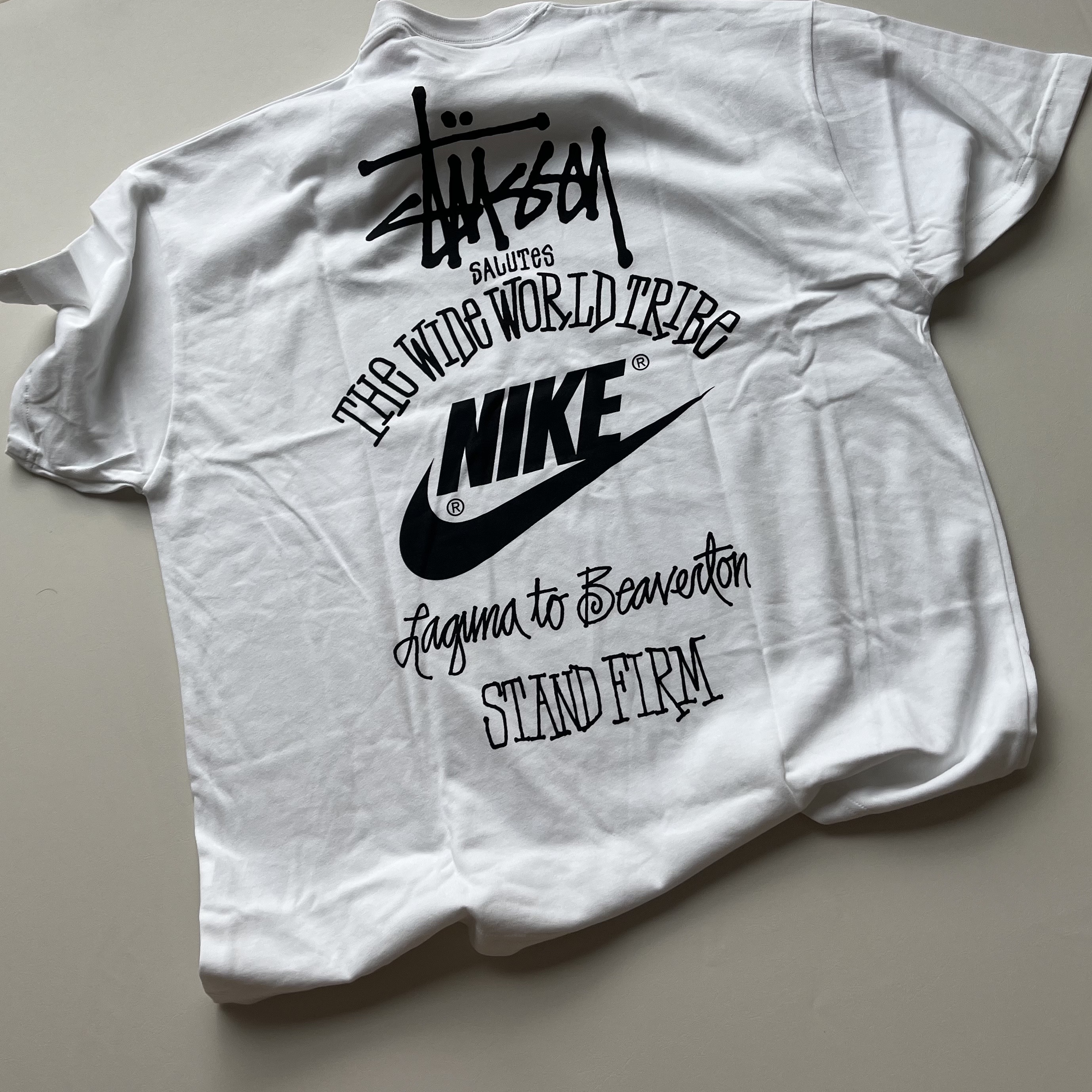 Nike x Stussy T-Shirt White (DV1774-100) 착용 스타일