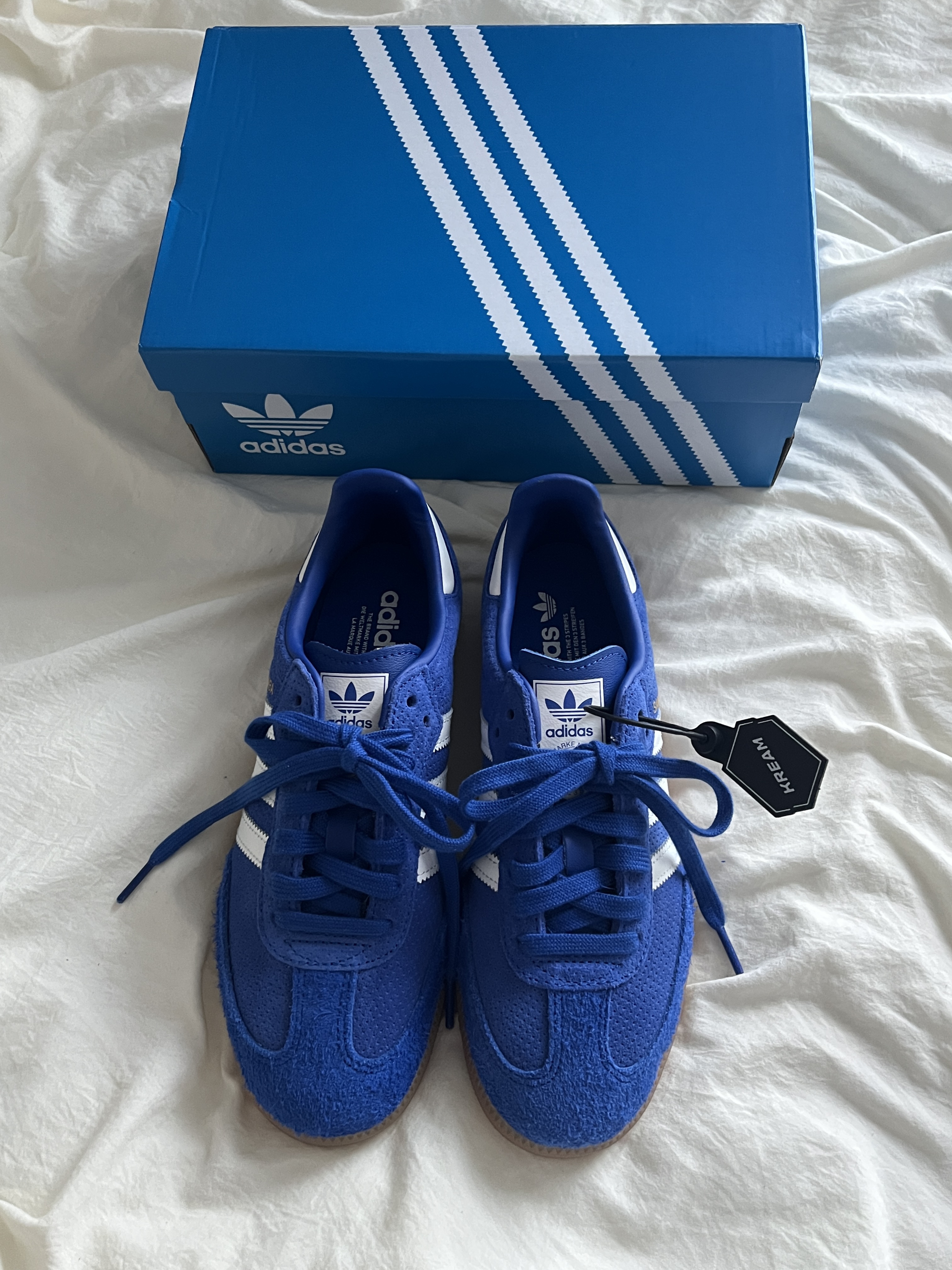 Adidas Samba OG Royal Blue 착용 스타일 - 5