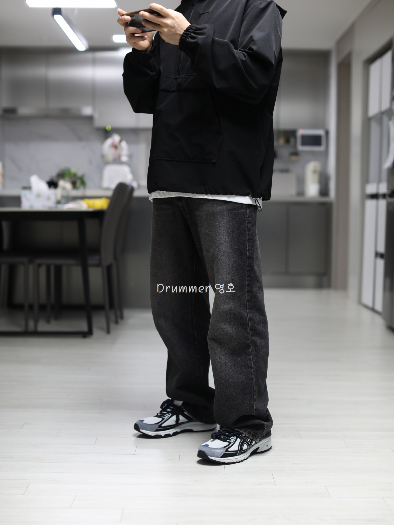 Asics Gel-Venture 6 SPS Glacier Grey 착용 스타일 - 1
