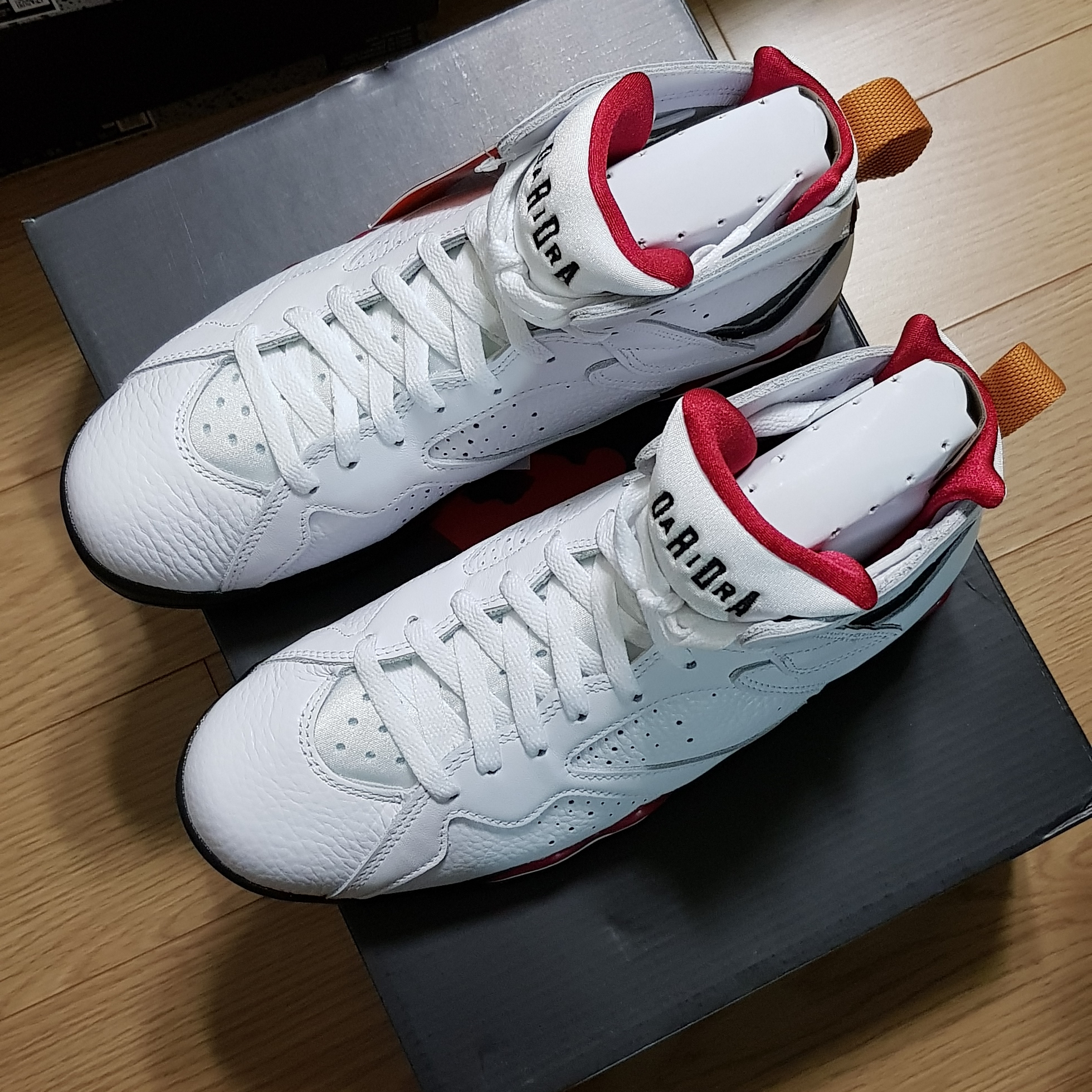 Jordan 7 Retro Cardinal 2022 착용 스타일