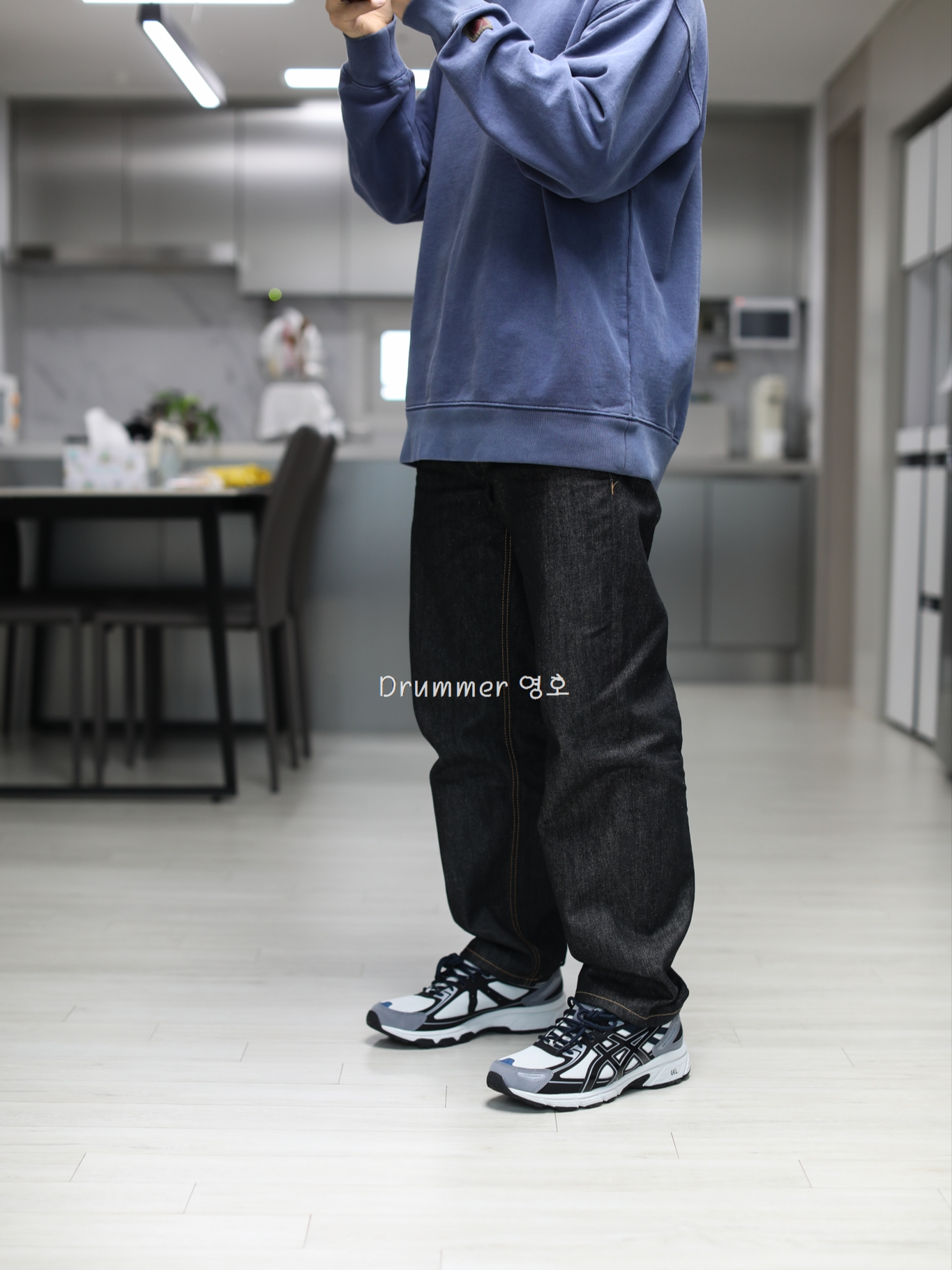 Asics Gel-Venture 6 SPS Glacier Grey 착용 스타일 - 2