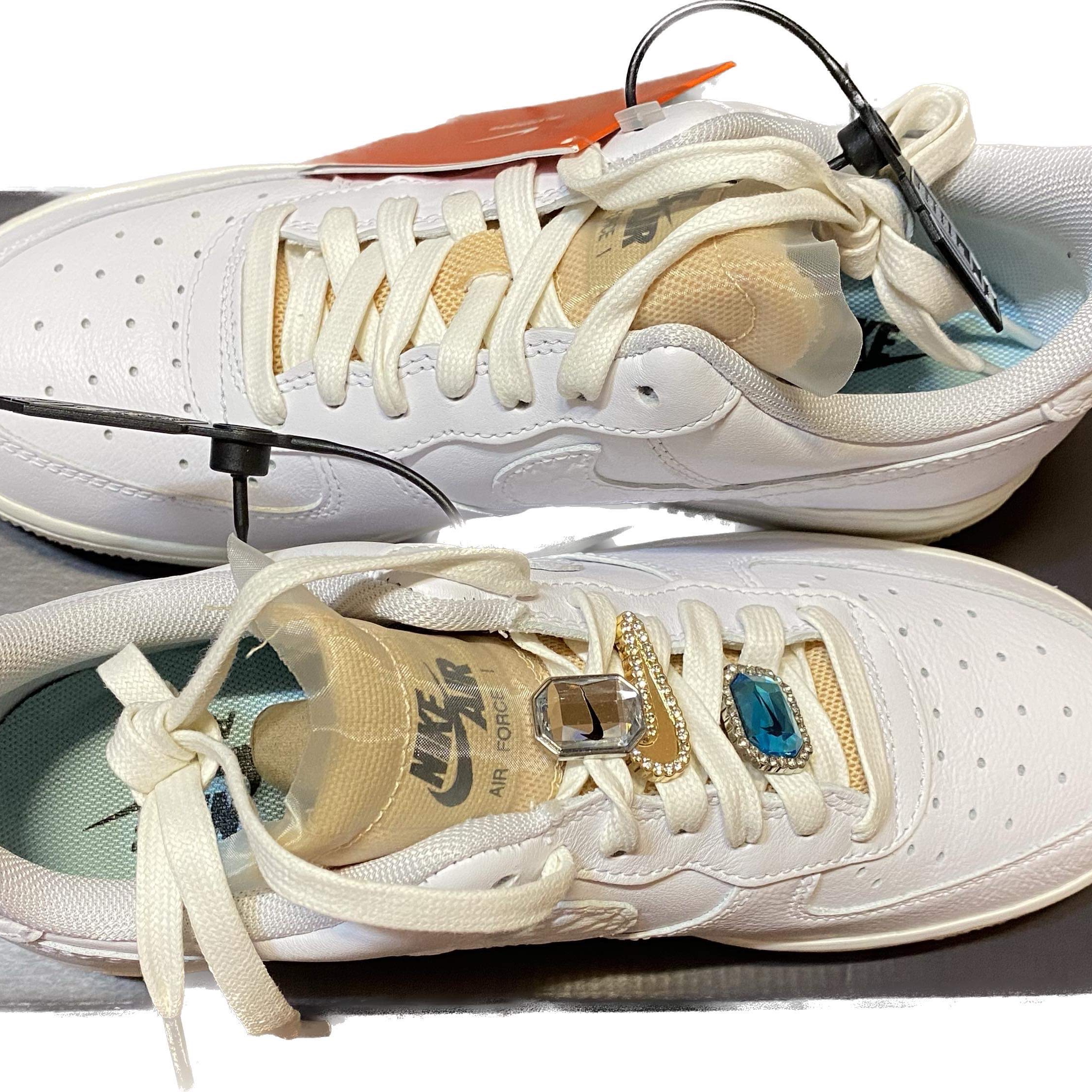 (W) Nike Air Force 1 Low Bling 착용 스타일 - 3