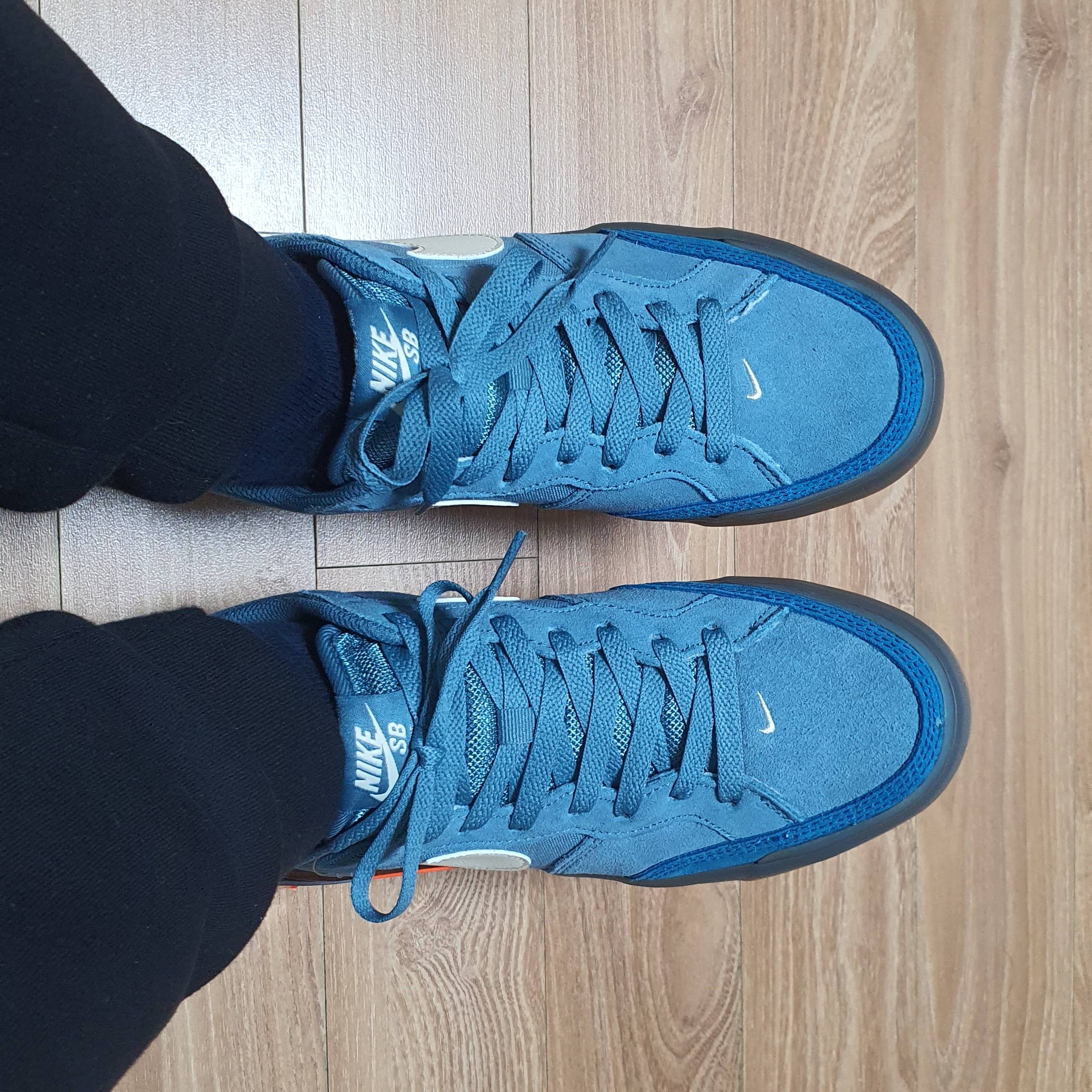 Nike SB Zoom Pogo Plus Noise Aqua 착용 스타일 - 5