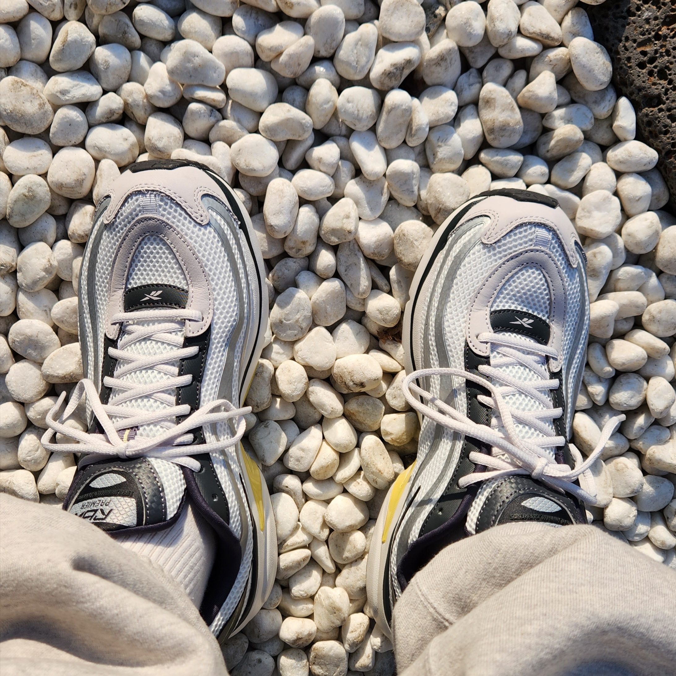 Reebok x Liful Premier Pump Paris Grey 착용 스타일