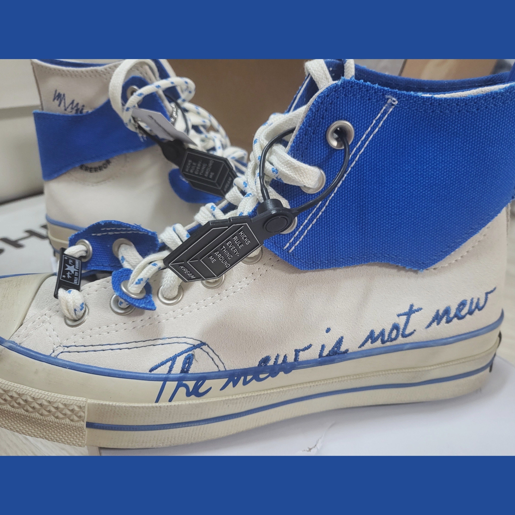 Converse x Ader Error Chuck 70 High White 착용 스타일 - 3