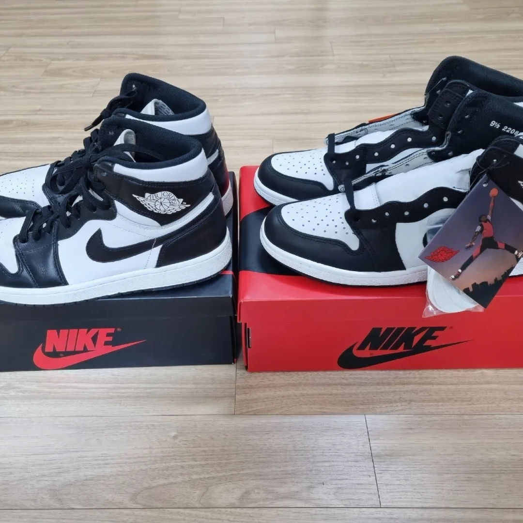 Jordan 1 High 85 Black White, Jordan 1 Retro High OG Black White 2014 착용 스타일
