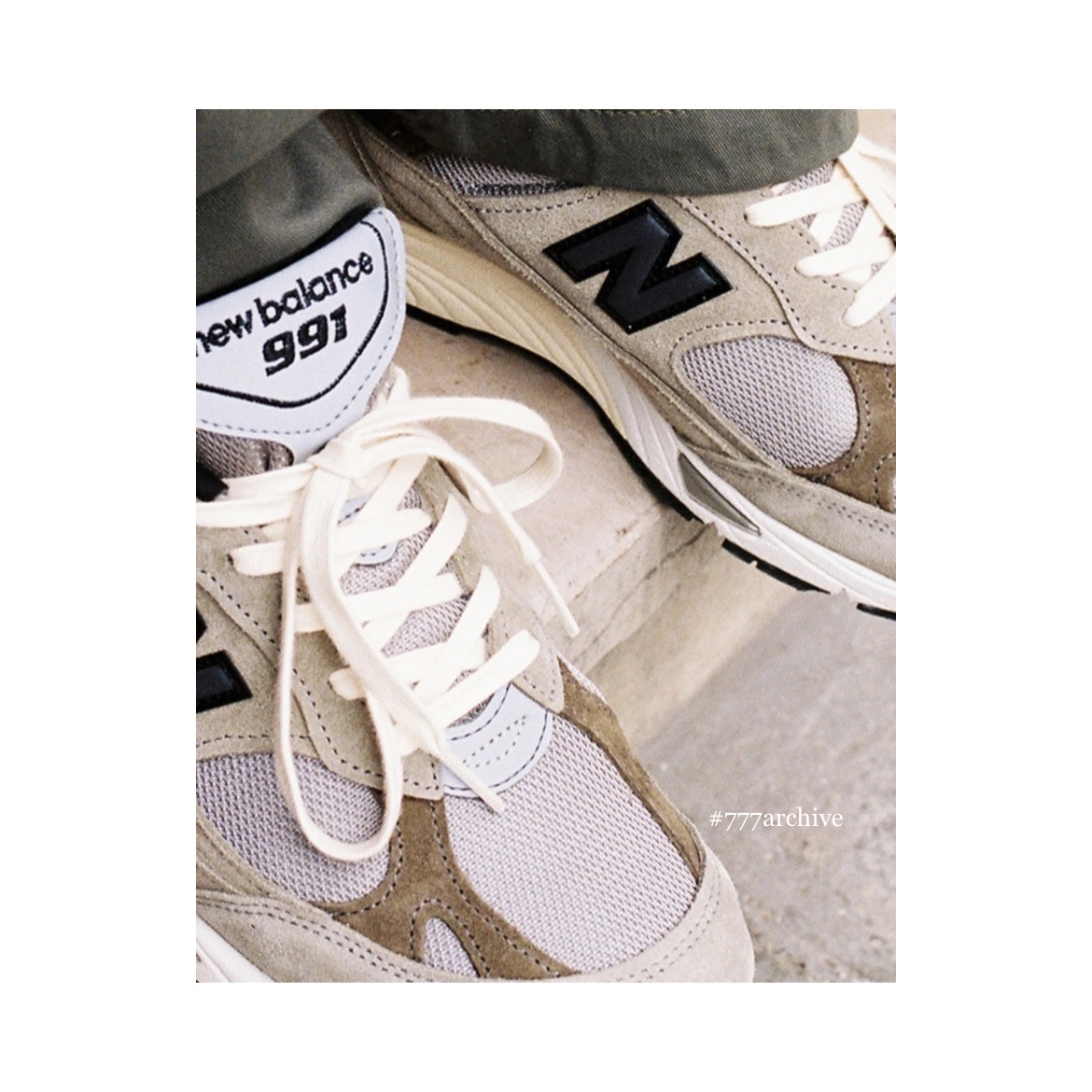 New Balance x JJJJound 991 Made in UK Grey 착용 스타일 - 4