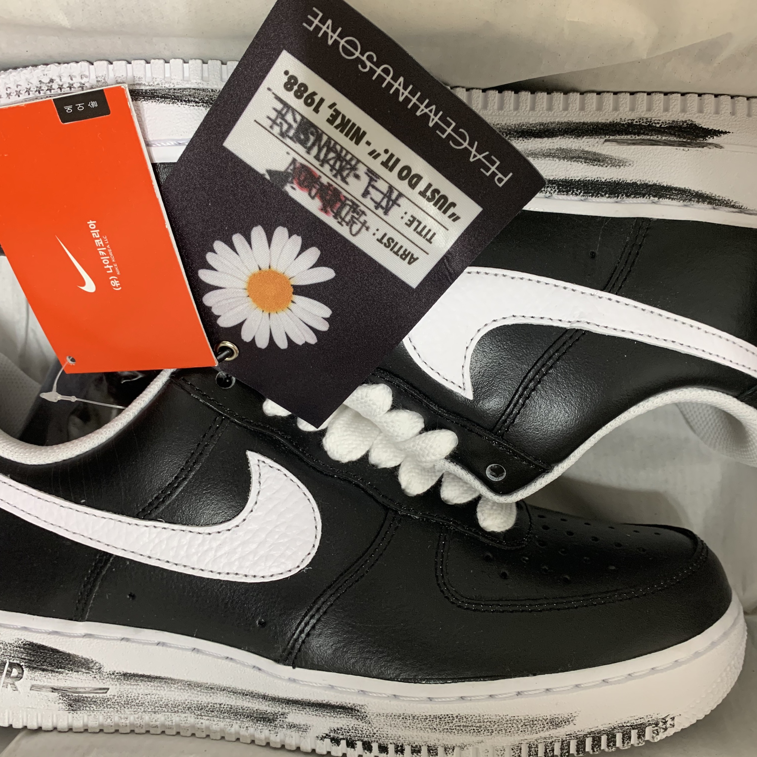 Nike x Peaceminusone Air Force 1 Low Para-Noise 착용 스타일 - 4