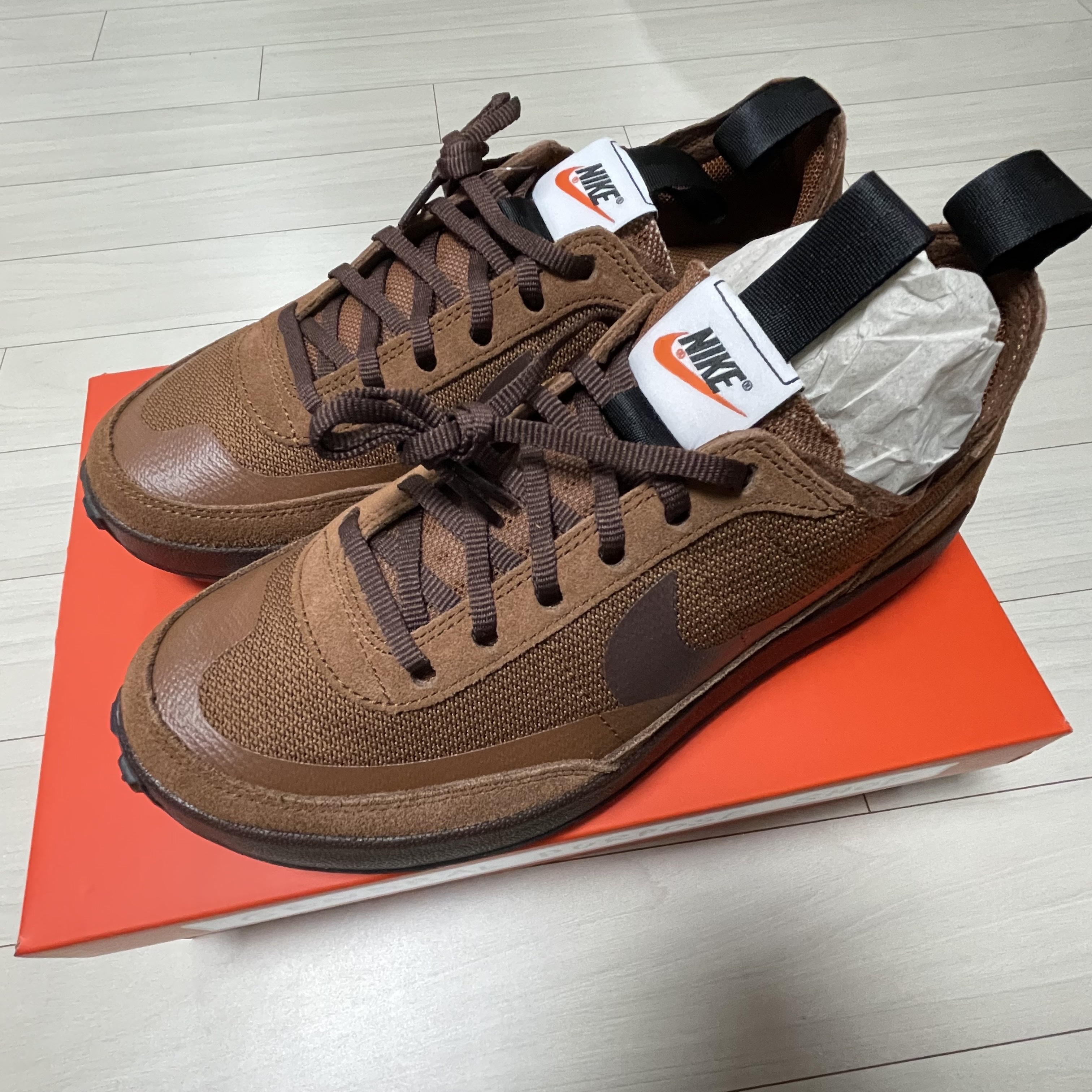 Nike x Tom Sachs General Purpose Shoe Brown 착용 스타일 - 2