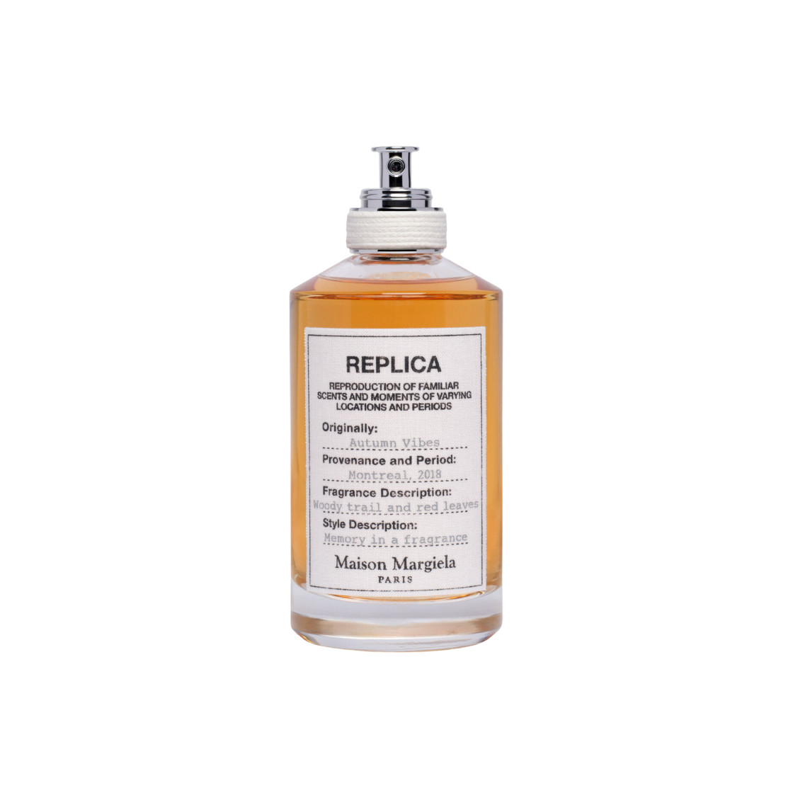 Maison Margiela Replica Autumn Vibes Eau De Toilette 100ml (Korean Ver.) 상세 이미지 1