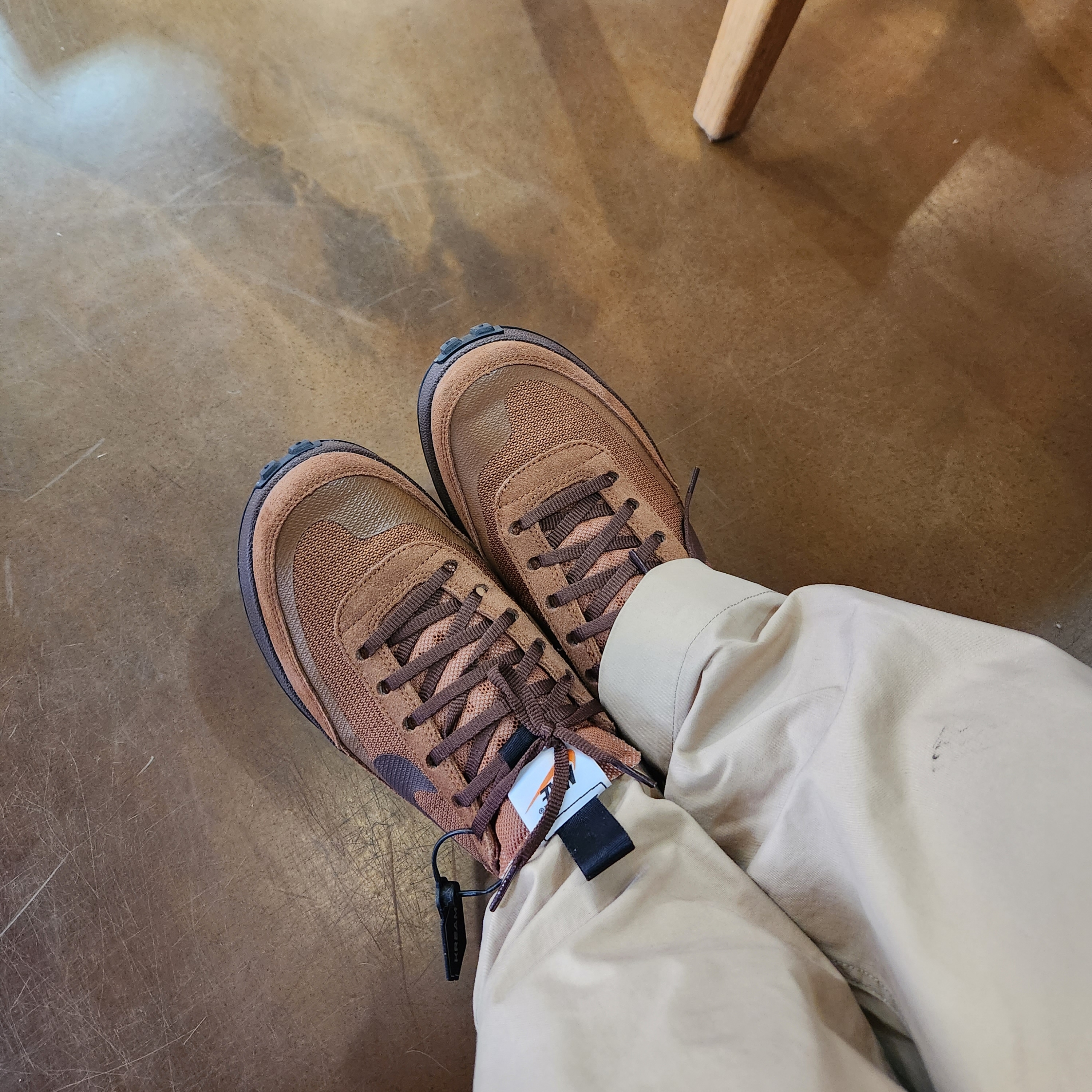 Nike x Tom Sachs General Purpose Shoe Brown 착용 스타일