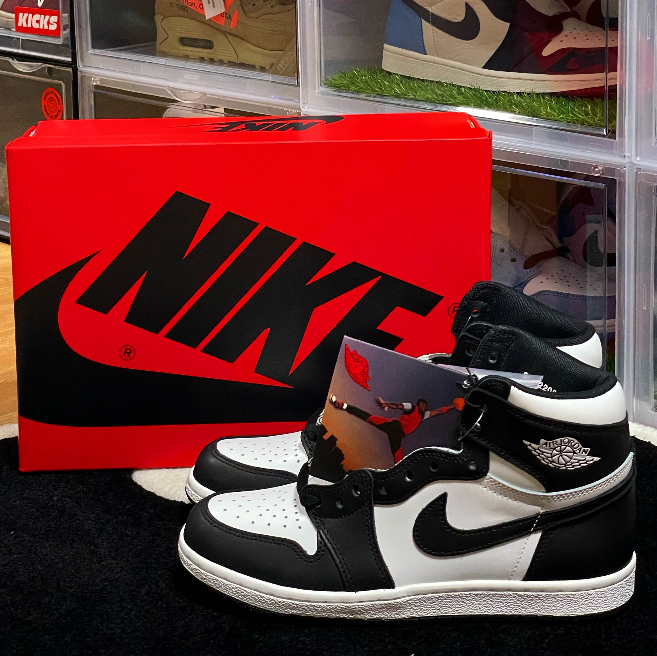 Jordan 1 High 85 Black White 착용 스타일